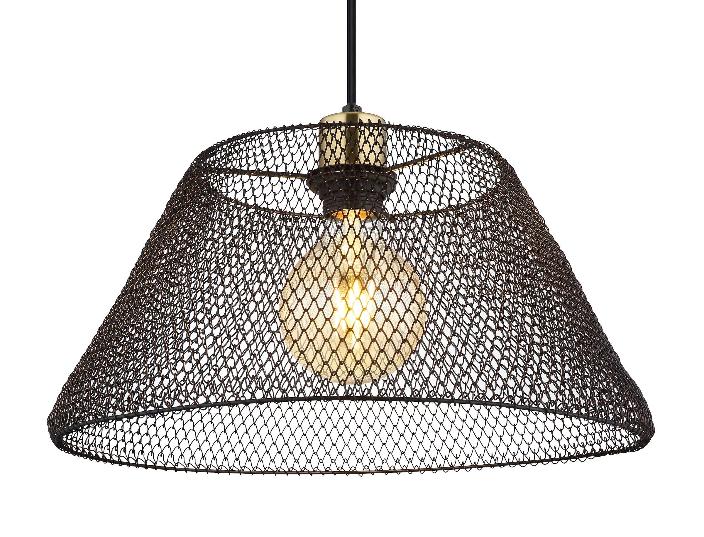 GLOBO LIGHTING Hängeleuchte »BAKU«, Leuchtmittel E27 | ohne Leuchtmittel, Hängelampe/Pendelleuchte/Esszimmer/Wohnzimmer/Esstisch