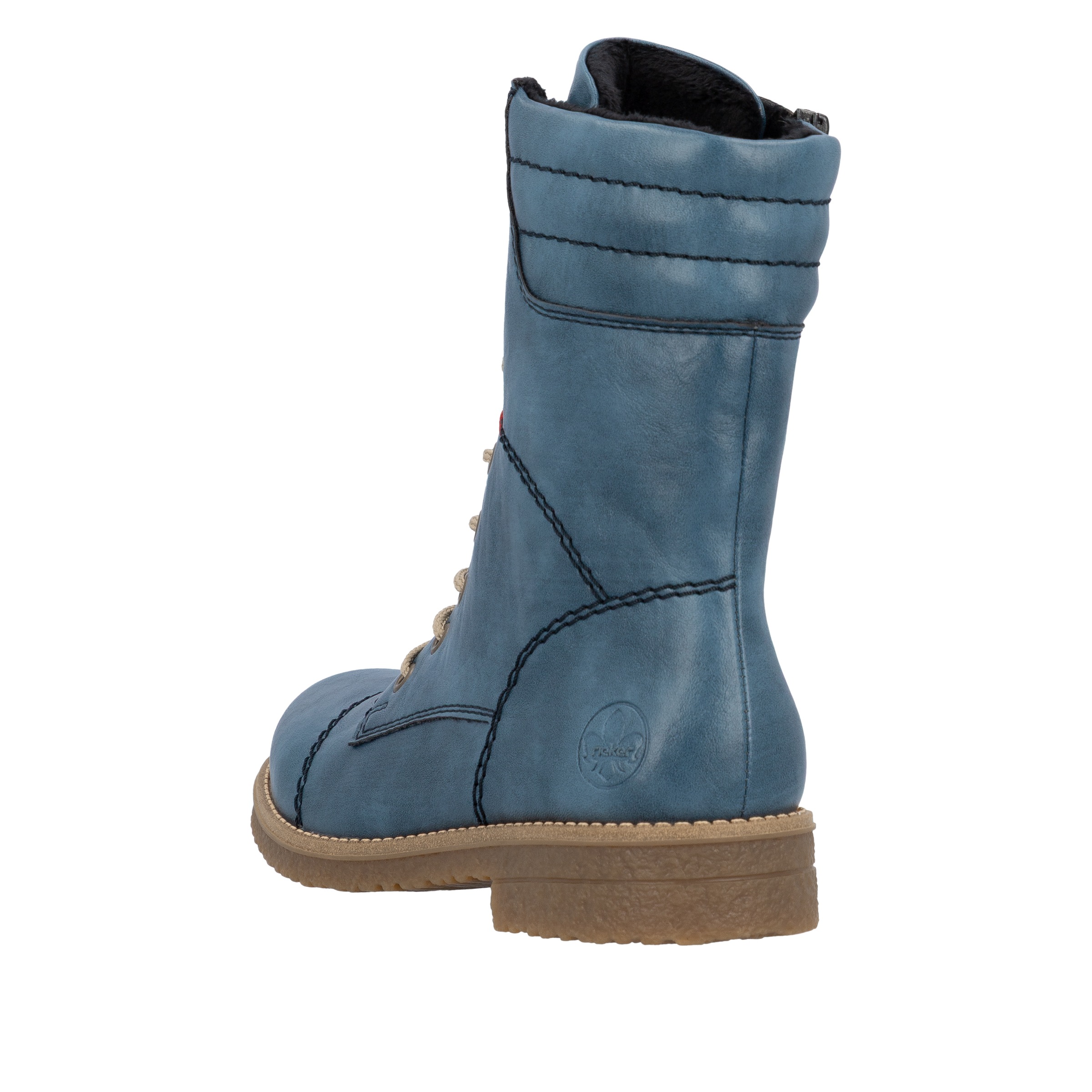 Rieker Schnürstiefelette, Schnürboots, Herbstboots mit gepolstertem Schaftrand