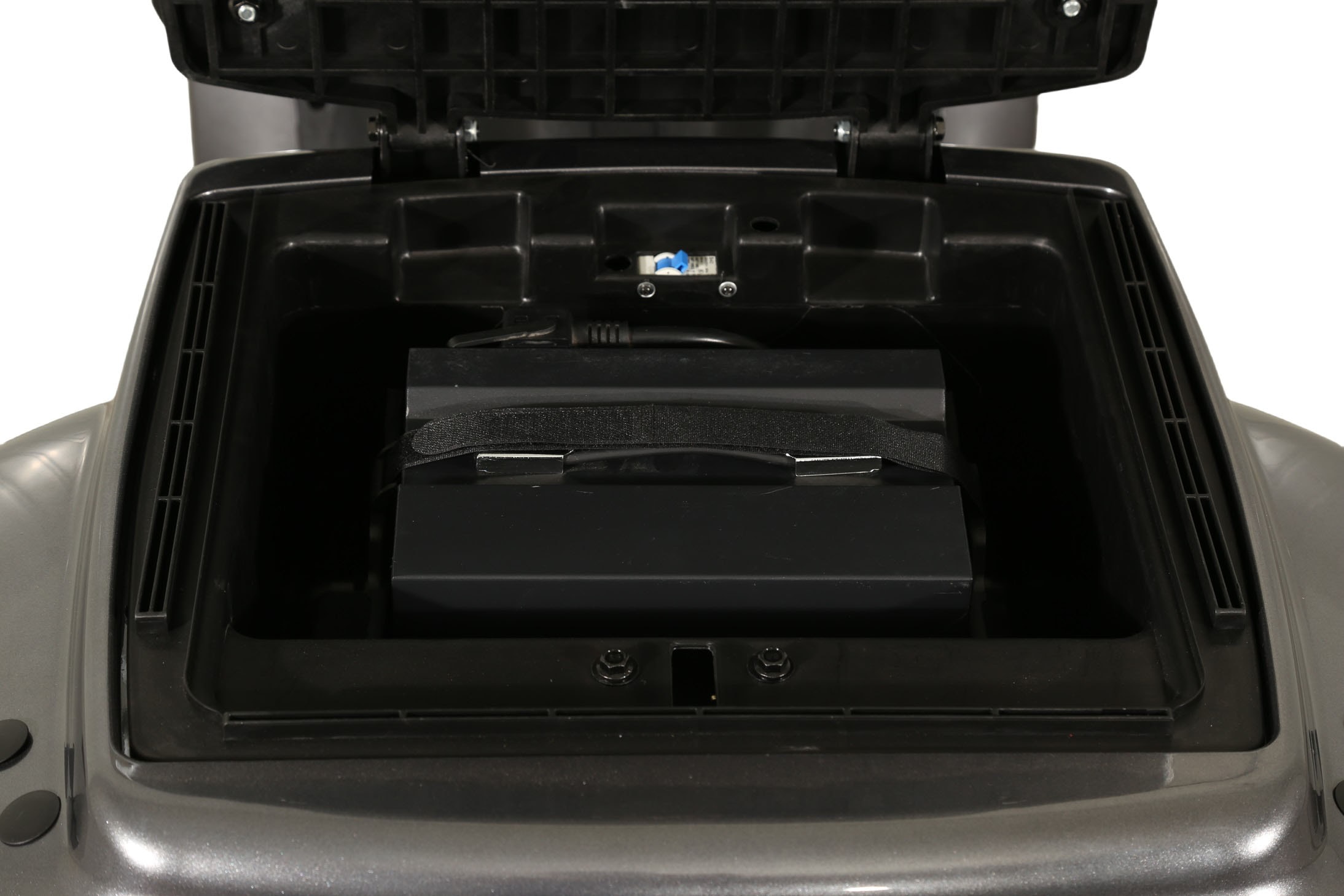 Zündapp Elektromobil »Zündapp Volt 1000W 20 km/h inkl. Topcase und Dach dunkelgrau«, Topcase, Dach