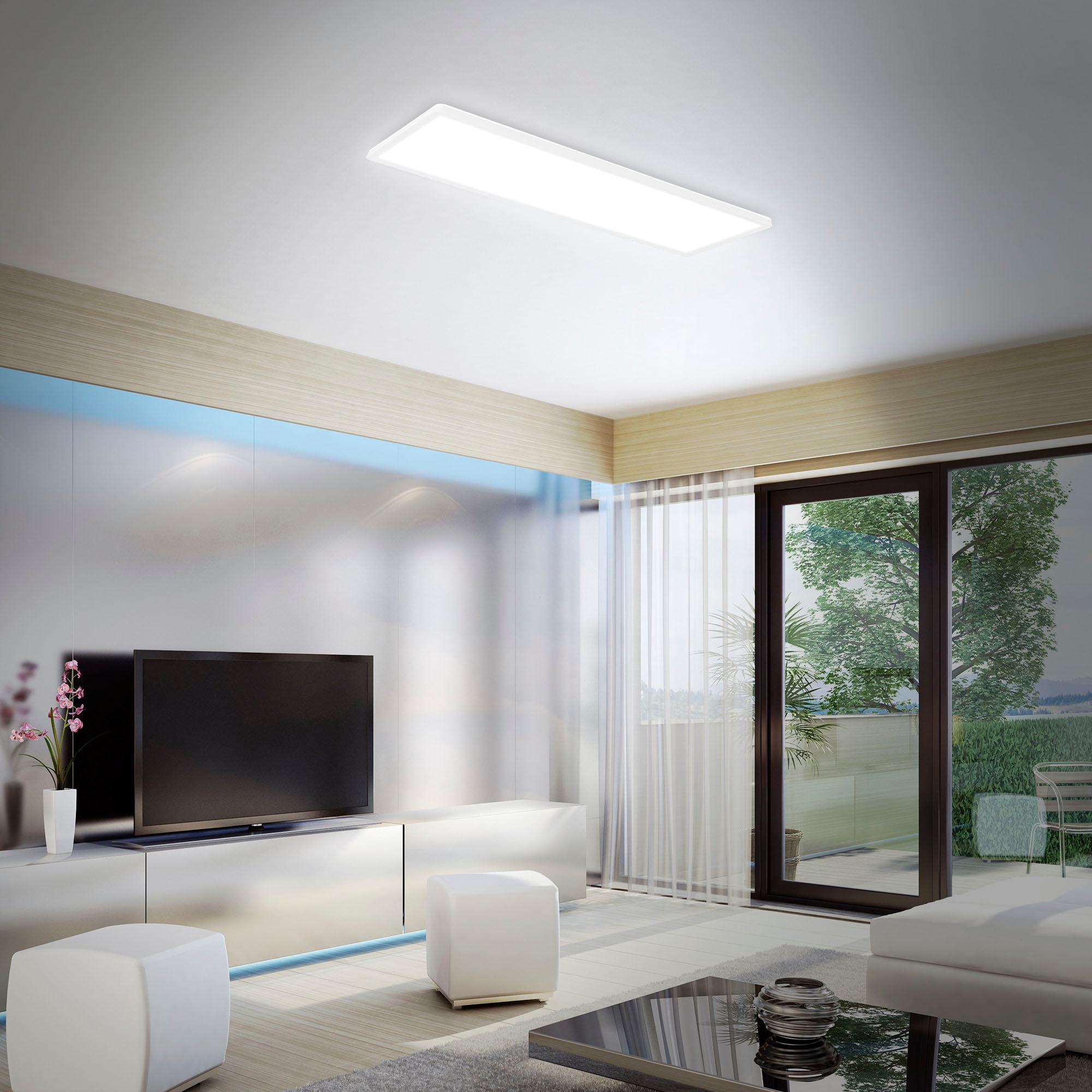 Briloner Leuchten LED Panel »7404016 SLIM«, Leuchtmittel LED-Board   LED fe günstig online kaufen