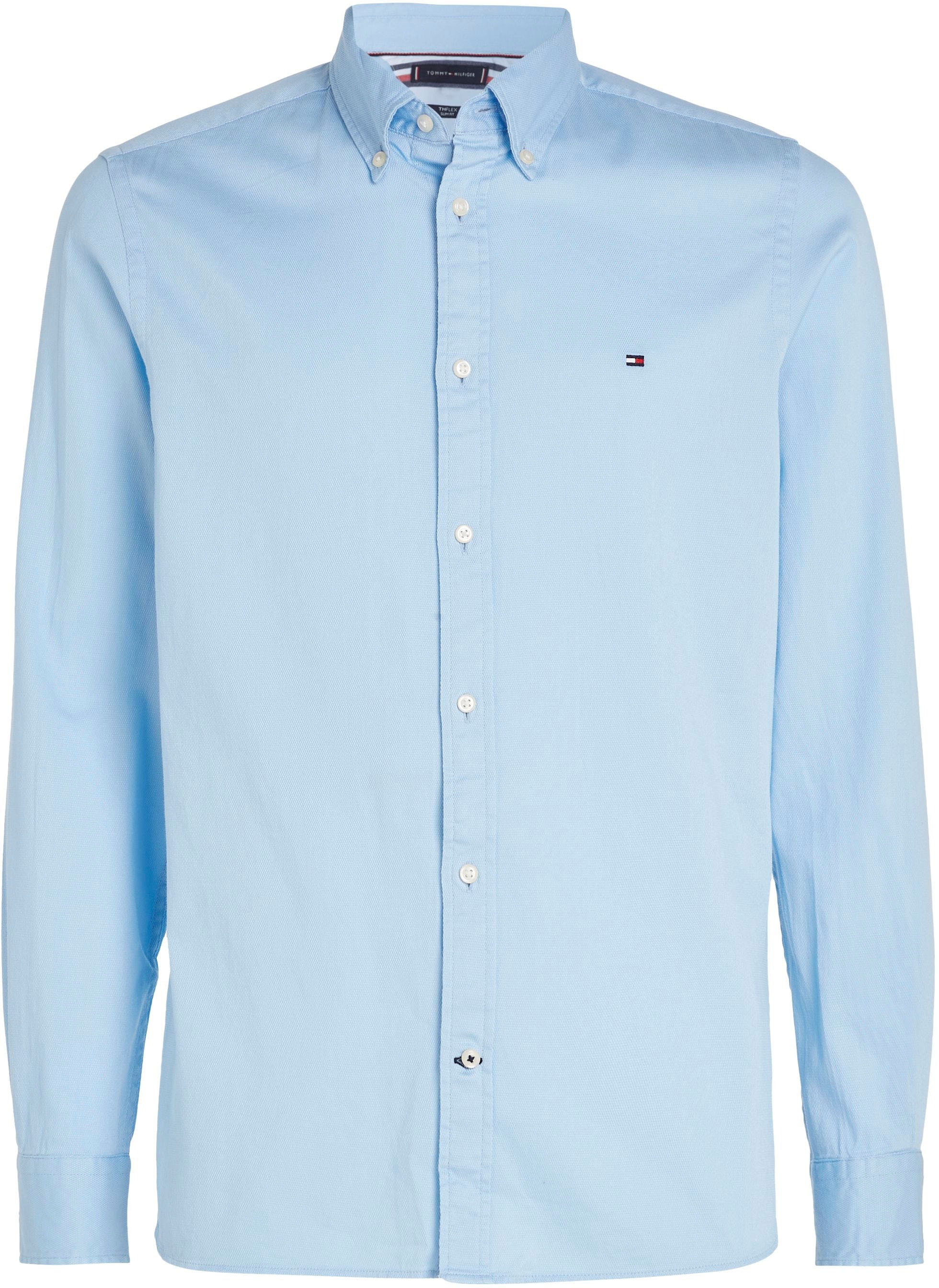 Tommy Hilfiger Langarmhemd »LA-Hemd Flex Dobby«
