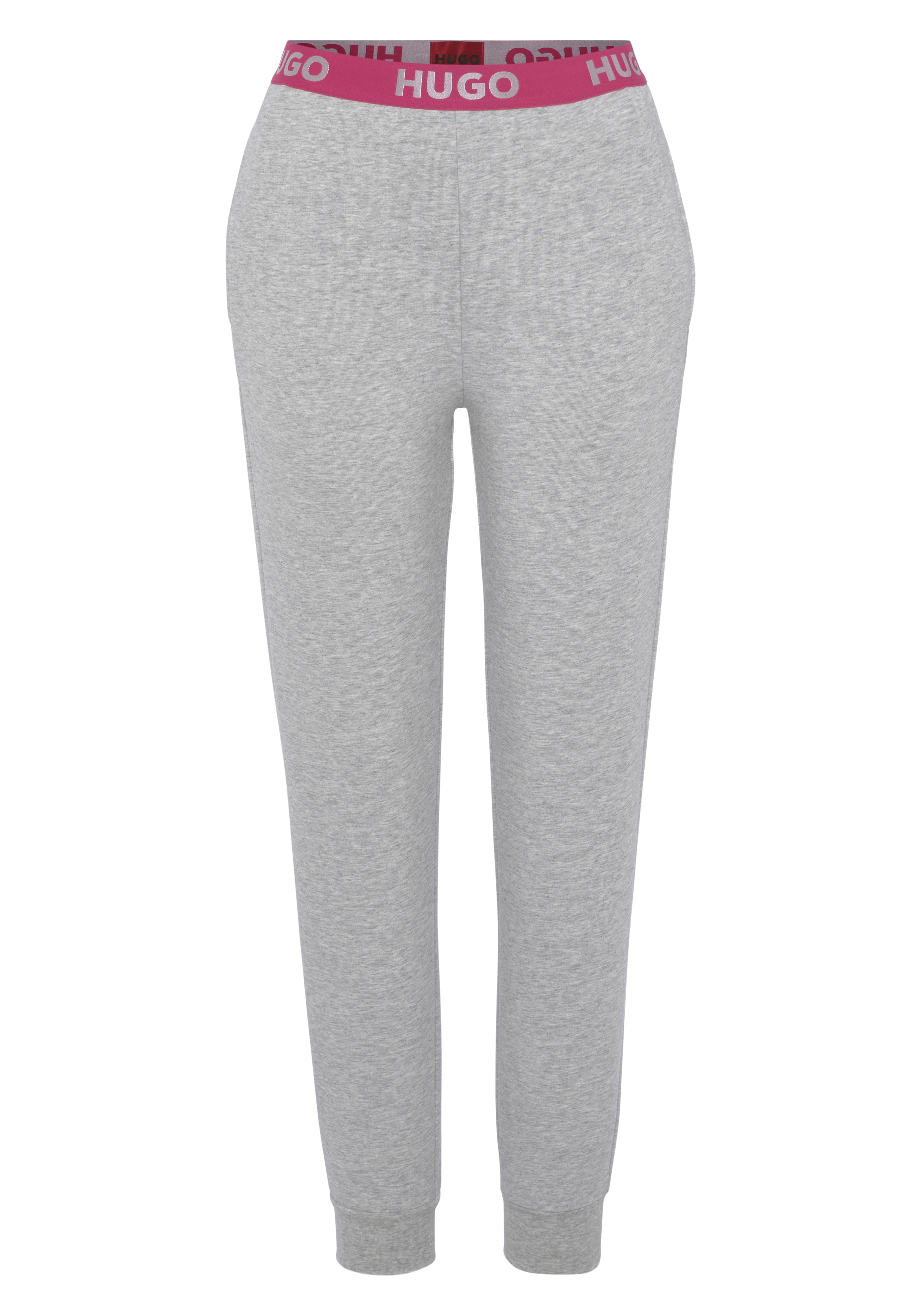Homewearhose »SPORTY LOGO_PANTS 10249156 01«, mit elastischem Logobund