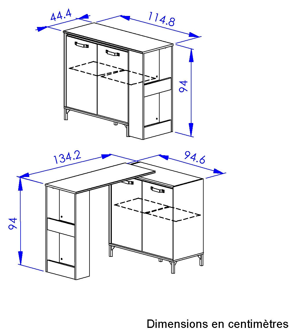 Gami Kücheninsel »CAMDEM« Ultrafunktionales, modulares Konzept.