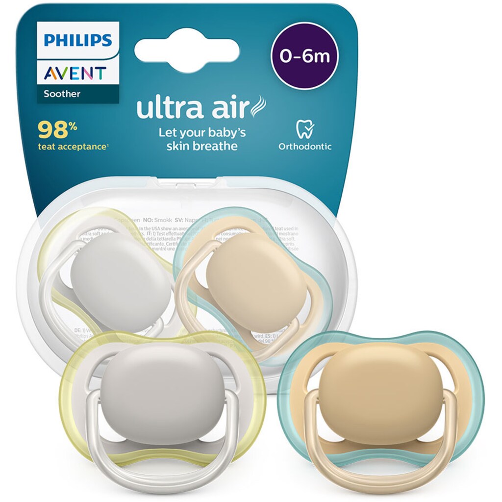 Philips AVENT Schnuller »ultra air SCF085/15«