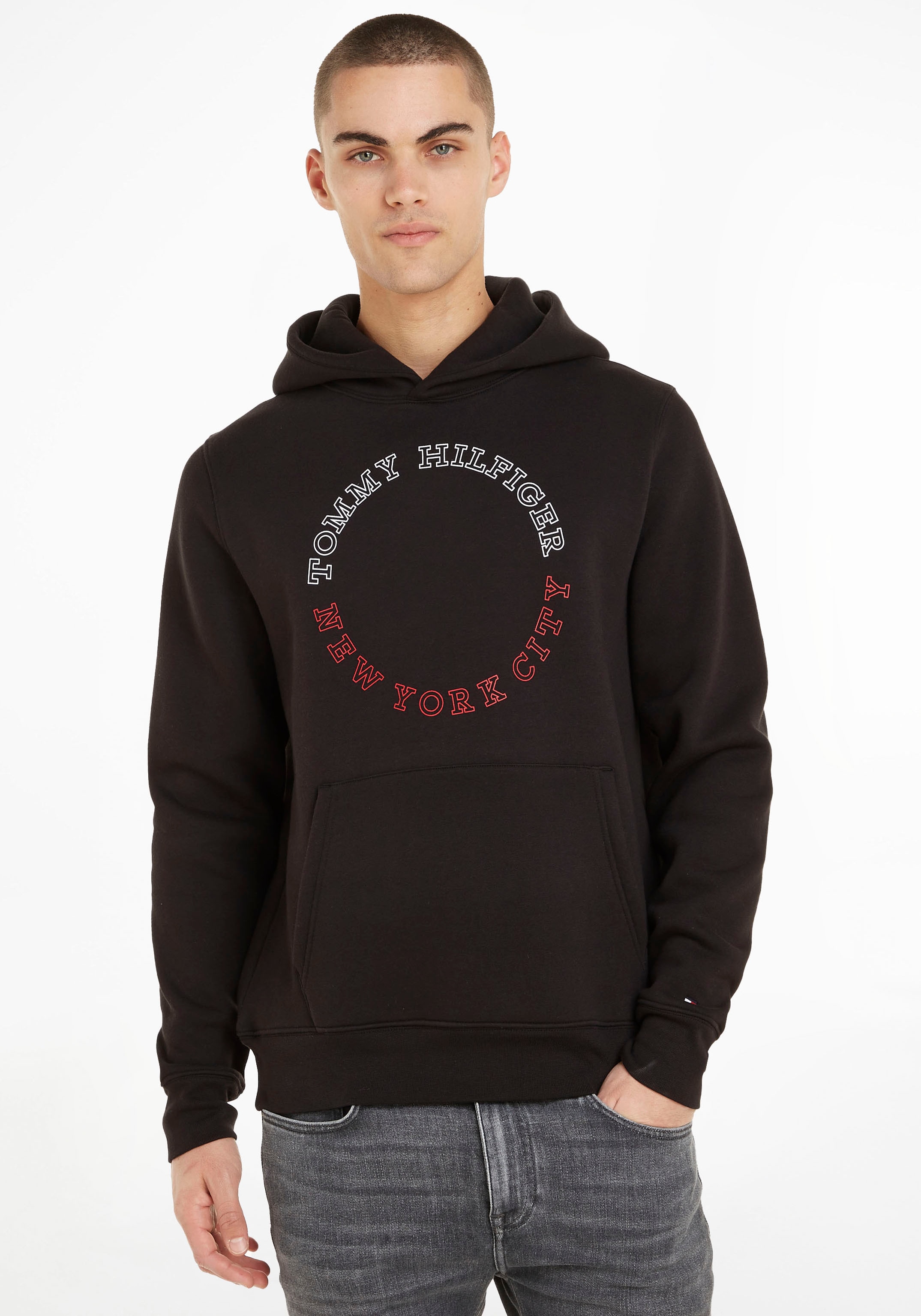 Tommy Hilfiger Kapuzensweatshirt online ROUNDALL »MONOTYPE kaufen HOODY«