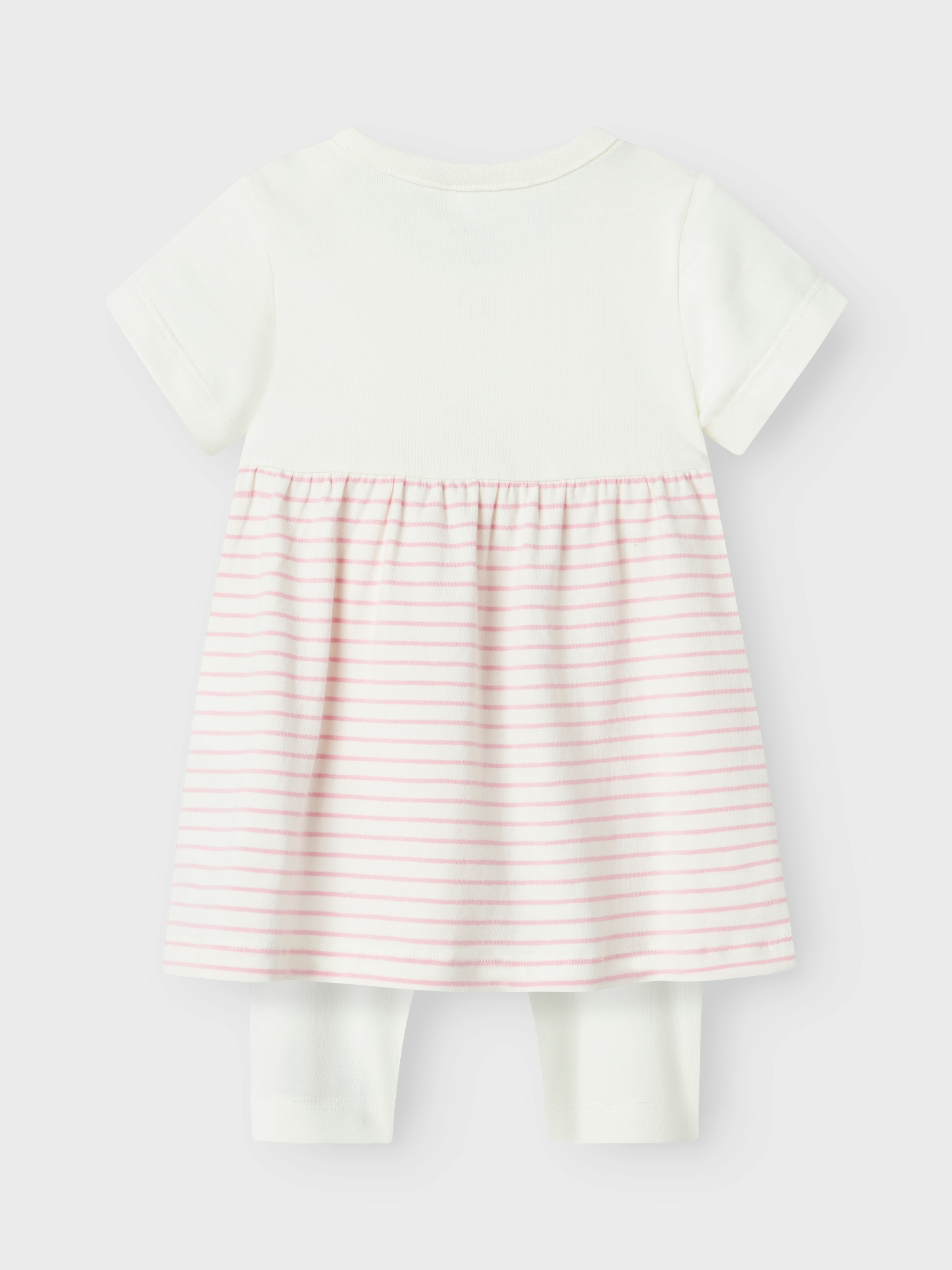 Name It Hausanzug »NBFJABELLE SS DRESS SET«, (Set, 2 tlg.), bestehend aus Kleid und Hose