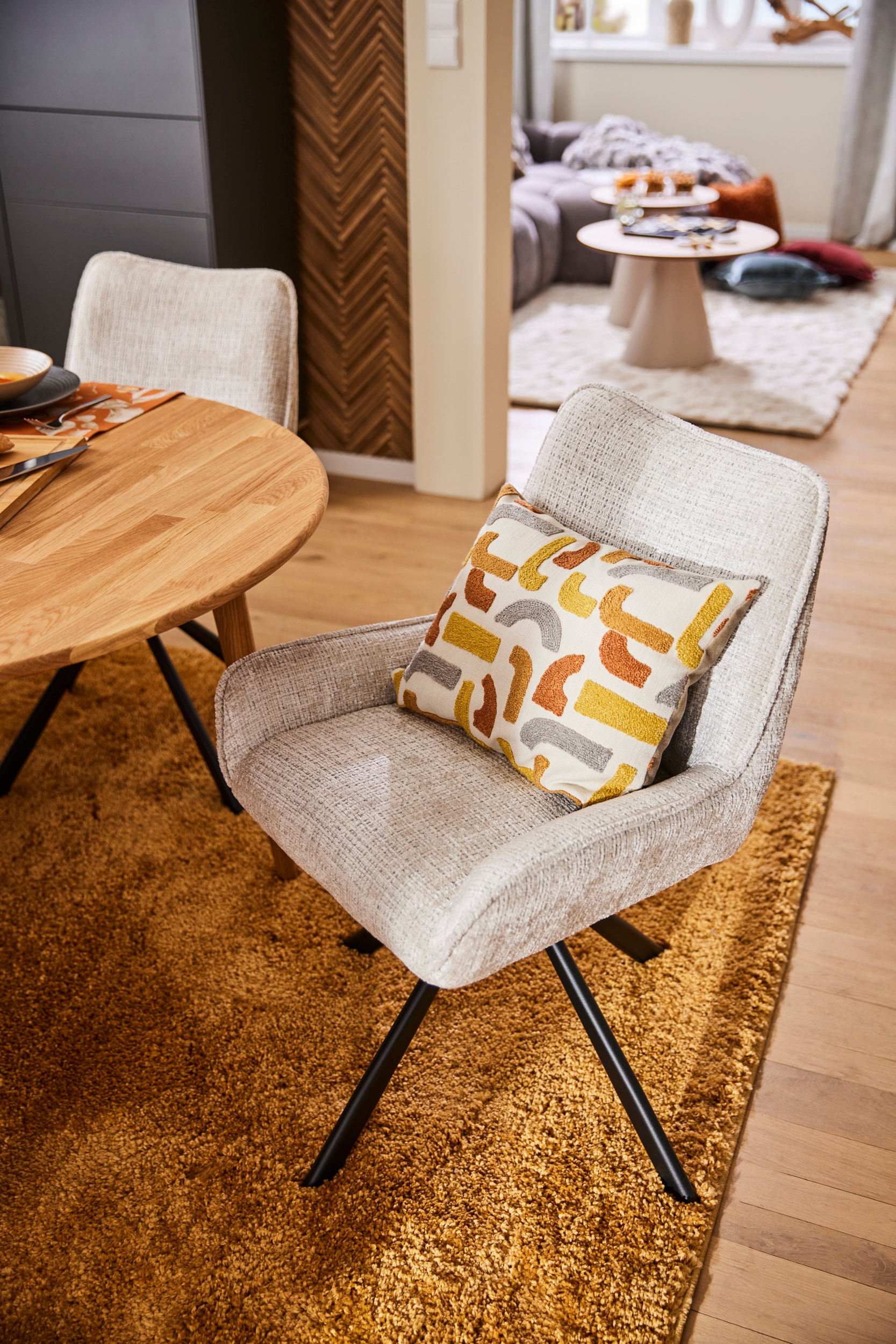 Bruno Banani Hochflor-Teppich »Shaggy Soft«, rechteckig, 30 mm Höhe, gewebt, Uni Farben, besonders weich und kuschelig