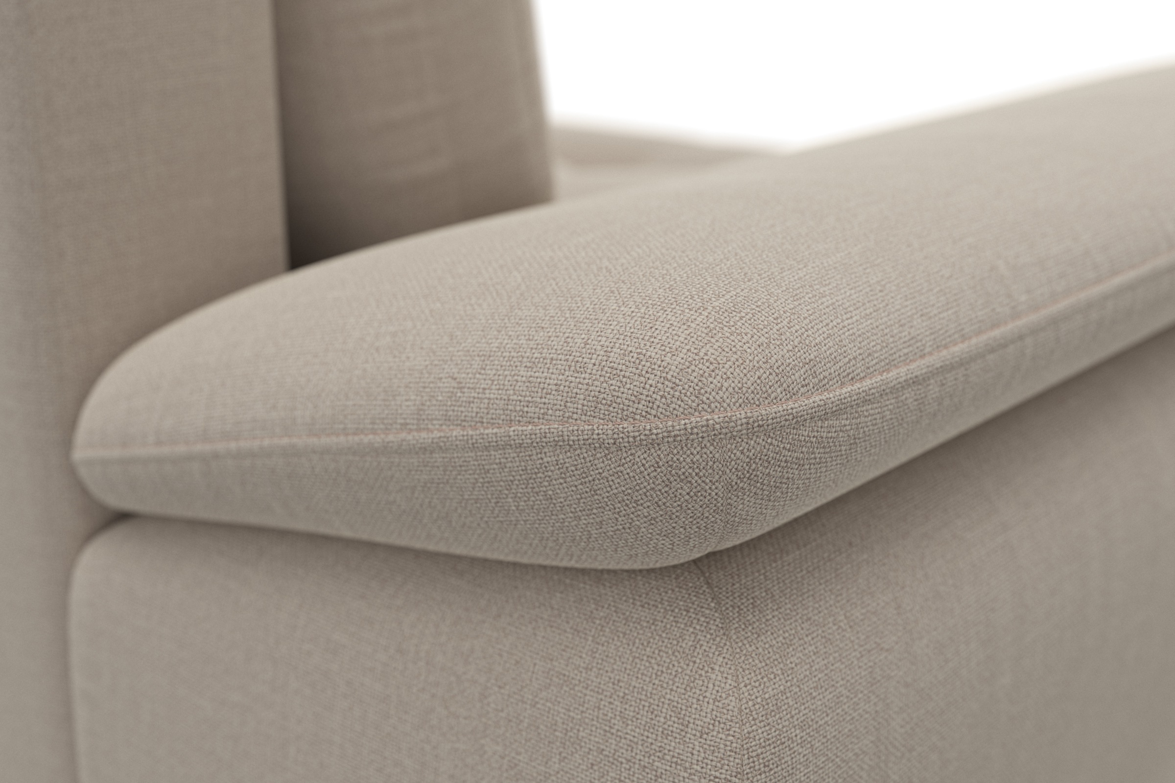 sit&more 2-Sitzer »Latigo«, mit hochwertigen Metallfüßen