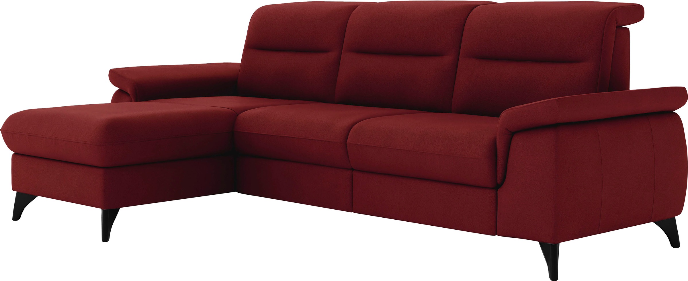 sit&more Ecksofa »Astoria L-Form«, wahlweise mit motorischer Relaxfunktion