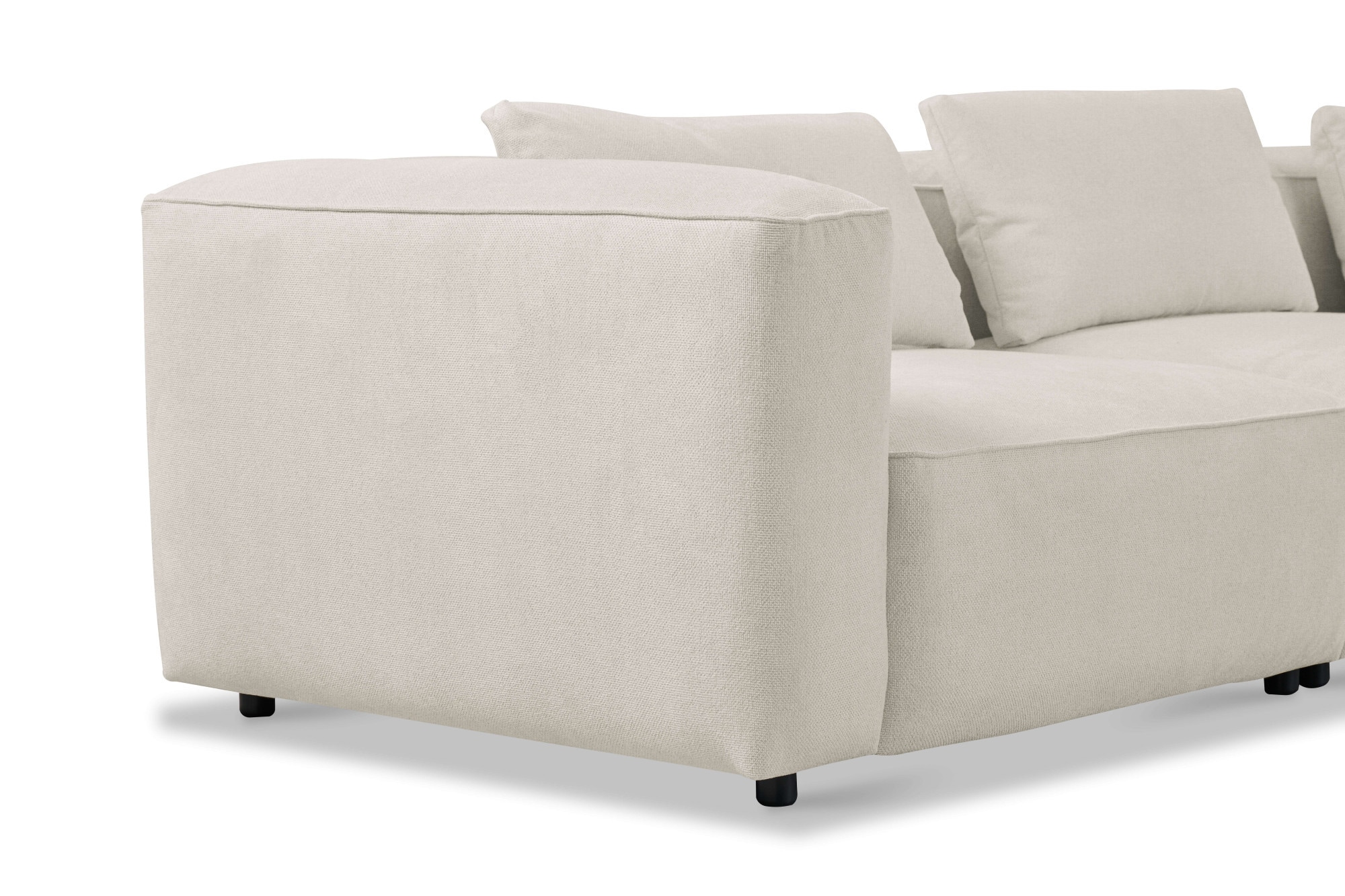 andas Ecksofa »Tvinnet«, Breite 317 cm, extra tiefe Sitzfläche, kubisches Sitzvergnügen