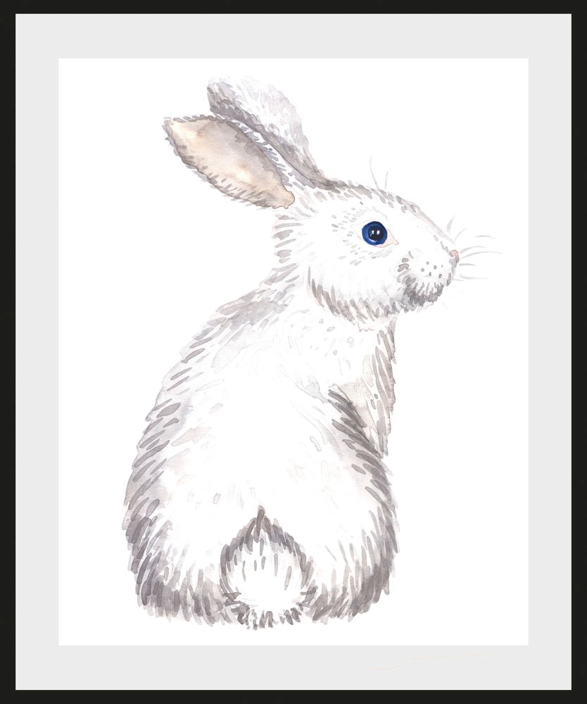 queence Bild »Afiro«, Hase-Hasen-Haustiere-Kunst-Ostern-Blumen, (1 St.), HD günstig online kaufen