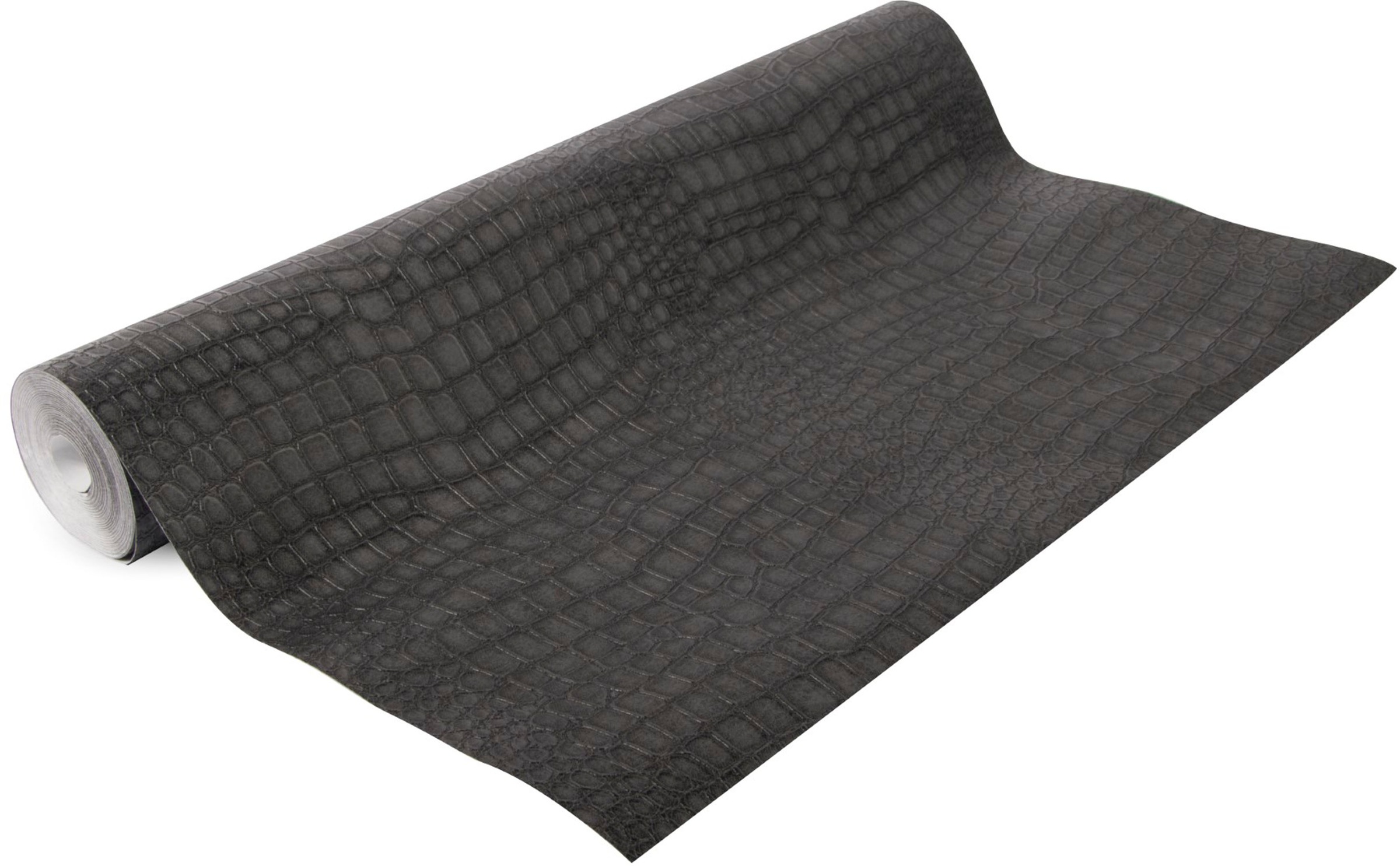 Superfresco Easy Vliestapete »Krokodil«, animal print, Schwarz - 10m x 52cm