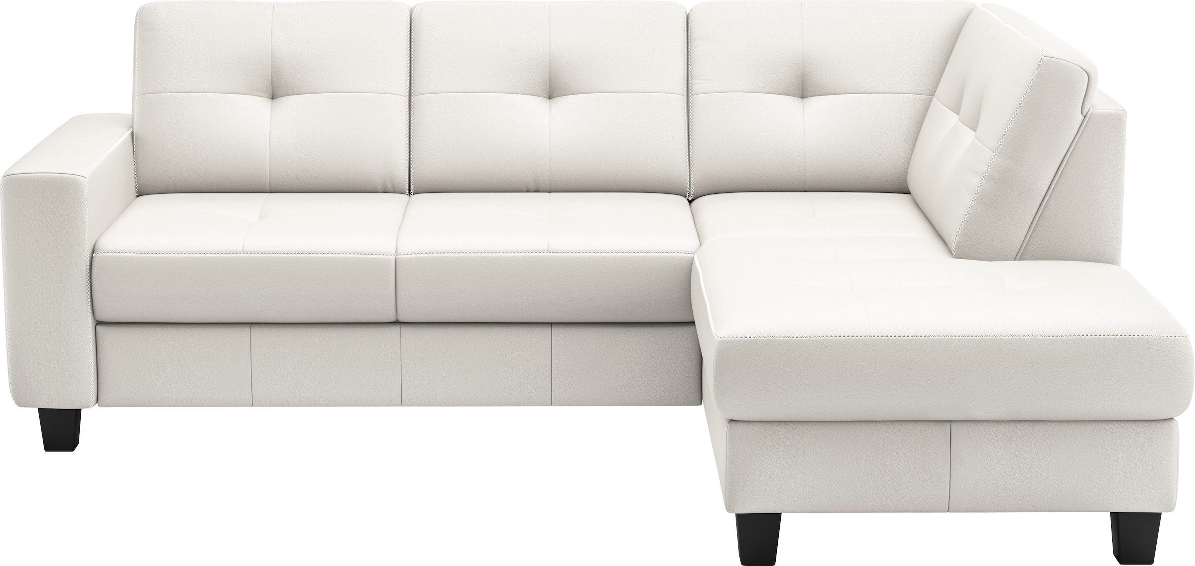 Places of Style Ecksofa »Varese«, wahlweise mit Bettfunktion und Bettkasten günstig online kaufen