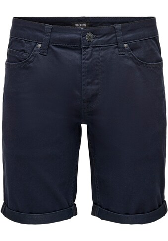 ONLY & SONS Shorts »ONSPLY LIFE REG TWILL 4451 SHORTS« kaufen