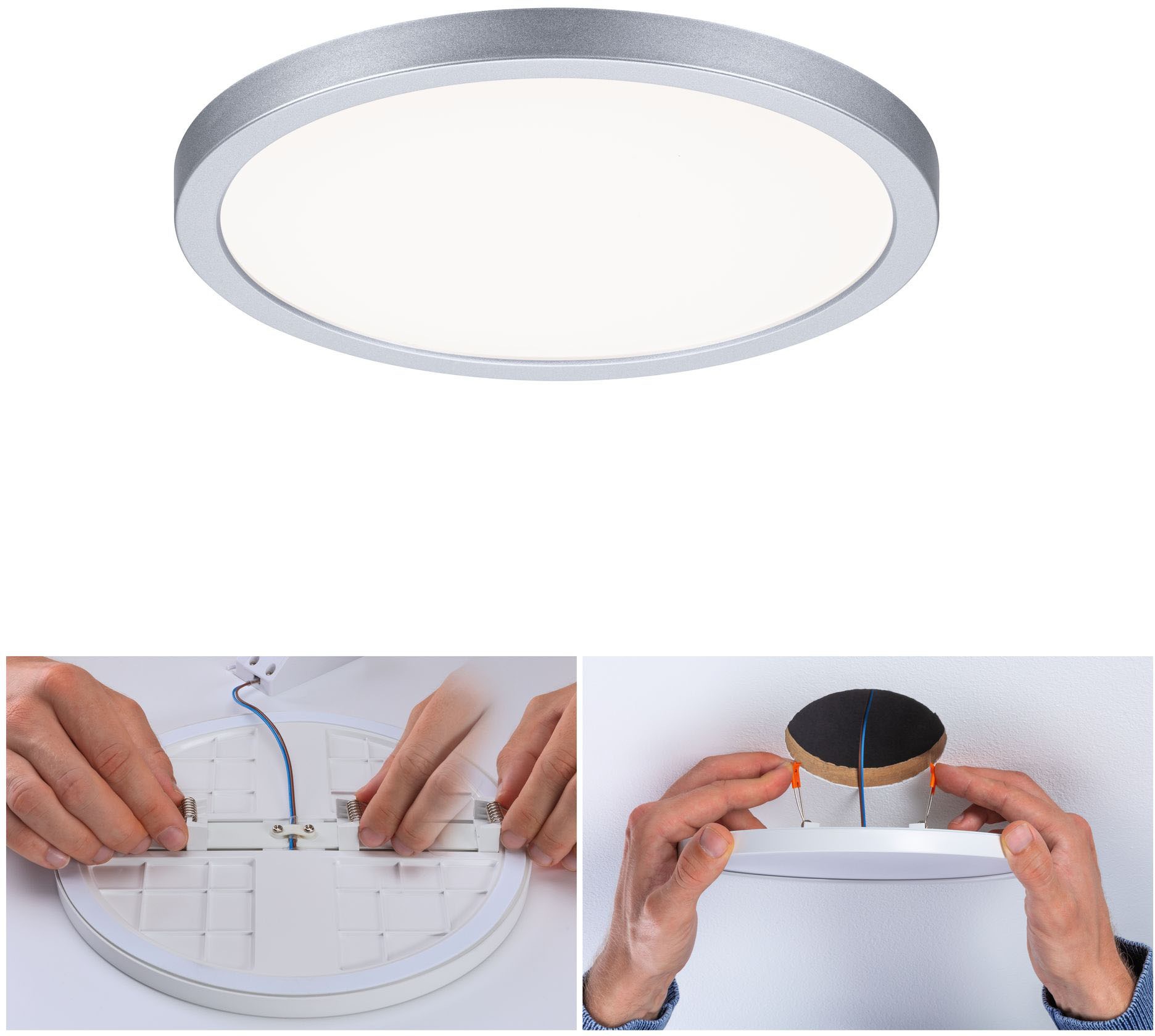 Paulmann LED Bad-Einbauleuchte »Areo«, Schutzart IP44, 3-Stufen-dimmbar, Ø 17,5 cm, inkl. LED Leuchtmittel