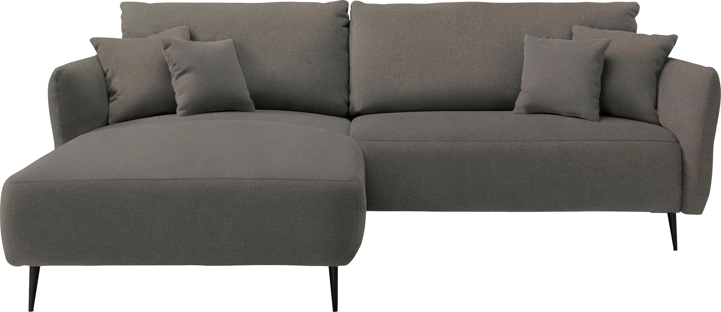 INOSIGN Ecksofa »Amarena L-Form«, inklusive Armlehnenverstellfunktion, 4x Zierkissen gratis