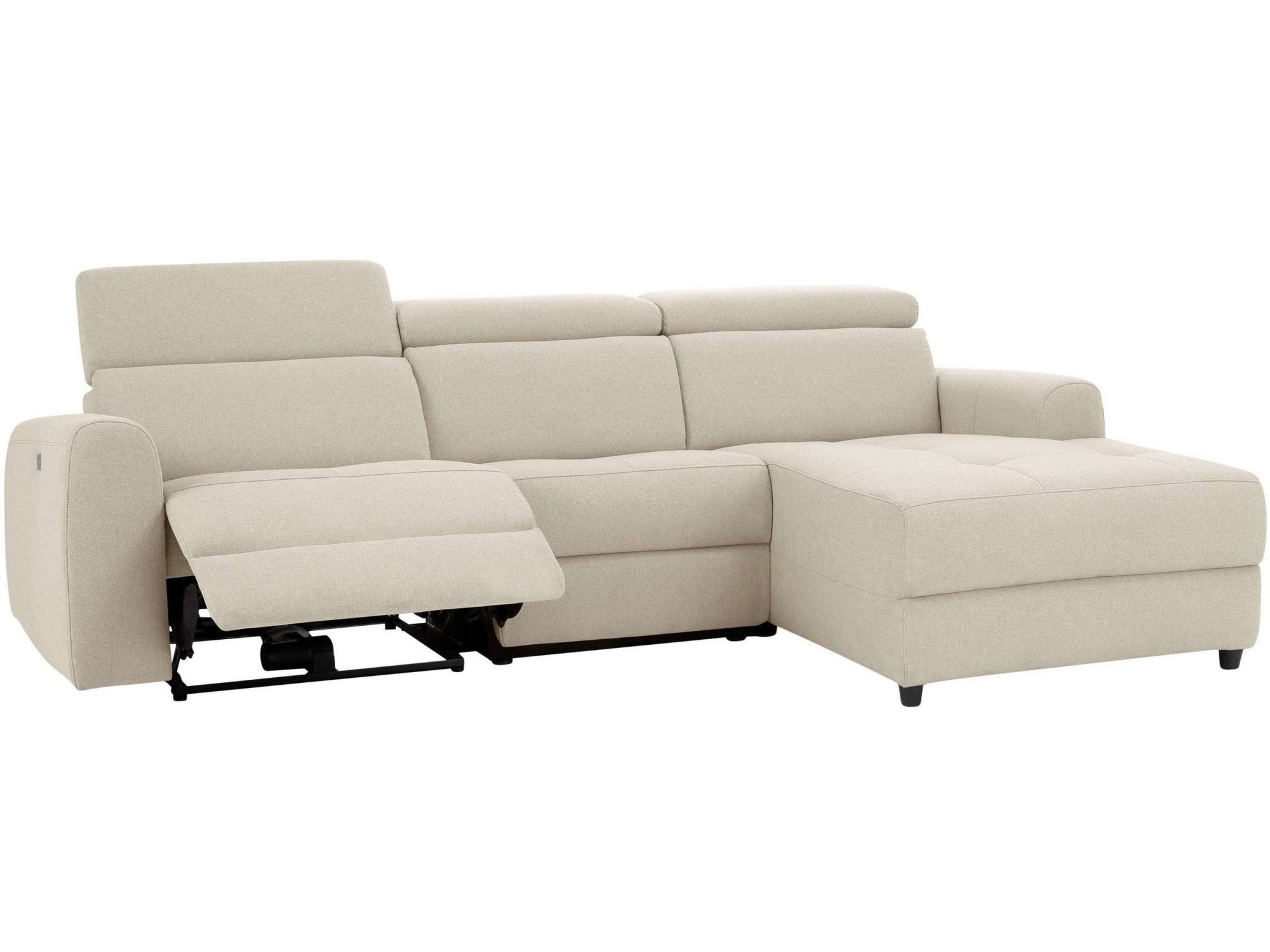 Home affaire Ecksofa »Sentrano, L-Form,«, 275 cm, man. o. elektr. Relaxfunktion und USB/Kopfverstellung
