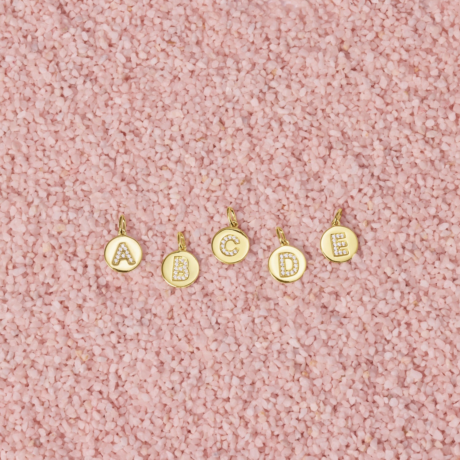 Amor Buchstabenanhänger »A-Z« ()  mit Zirkonia (synth.)