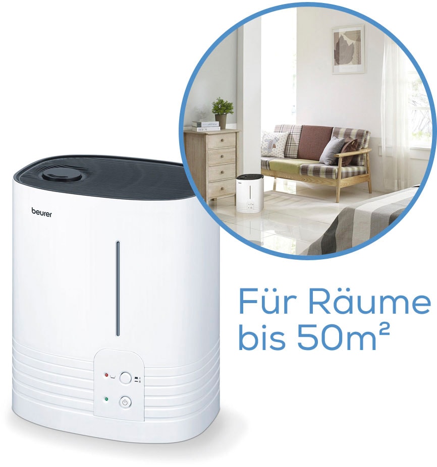 BEURER Luftbefeuchter »LB 55«, 6 l Wassertank, hygienische Warmwasser-Verdampfung