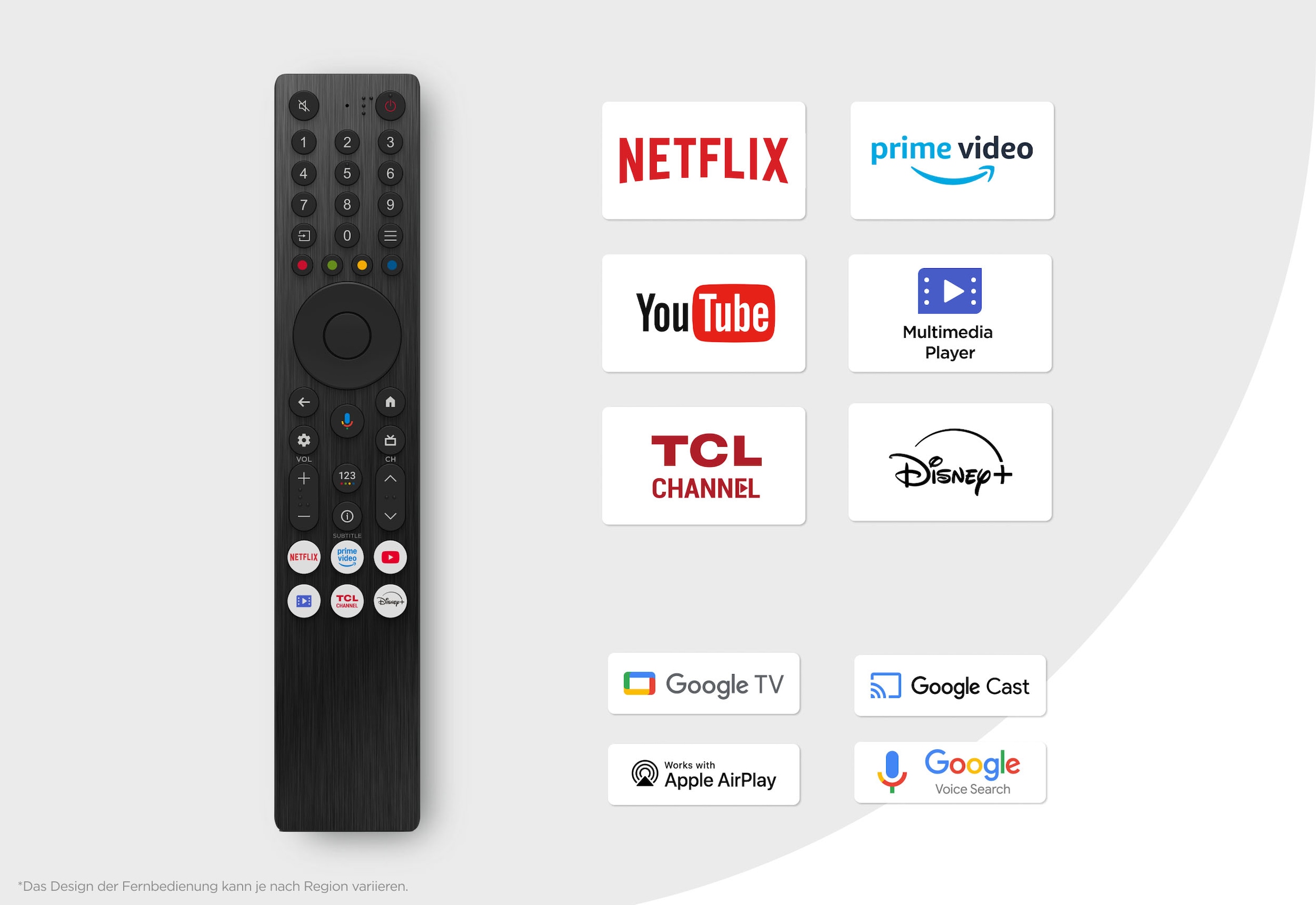 TCL LED-Fernseher »55T8D« 139 cm/55 ″ Smart-TV