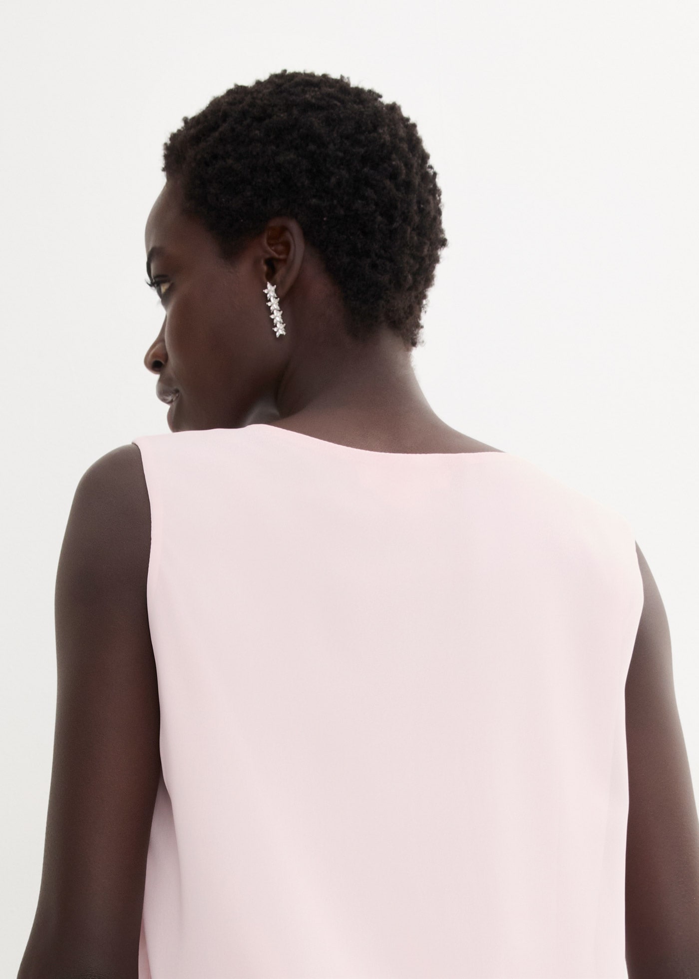 bonprix Blusentop lockerer Schnitt, für Frühjahrsmode und Sommermode, aus Polyester