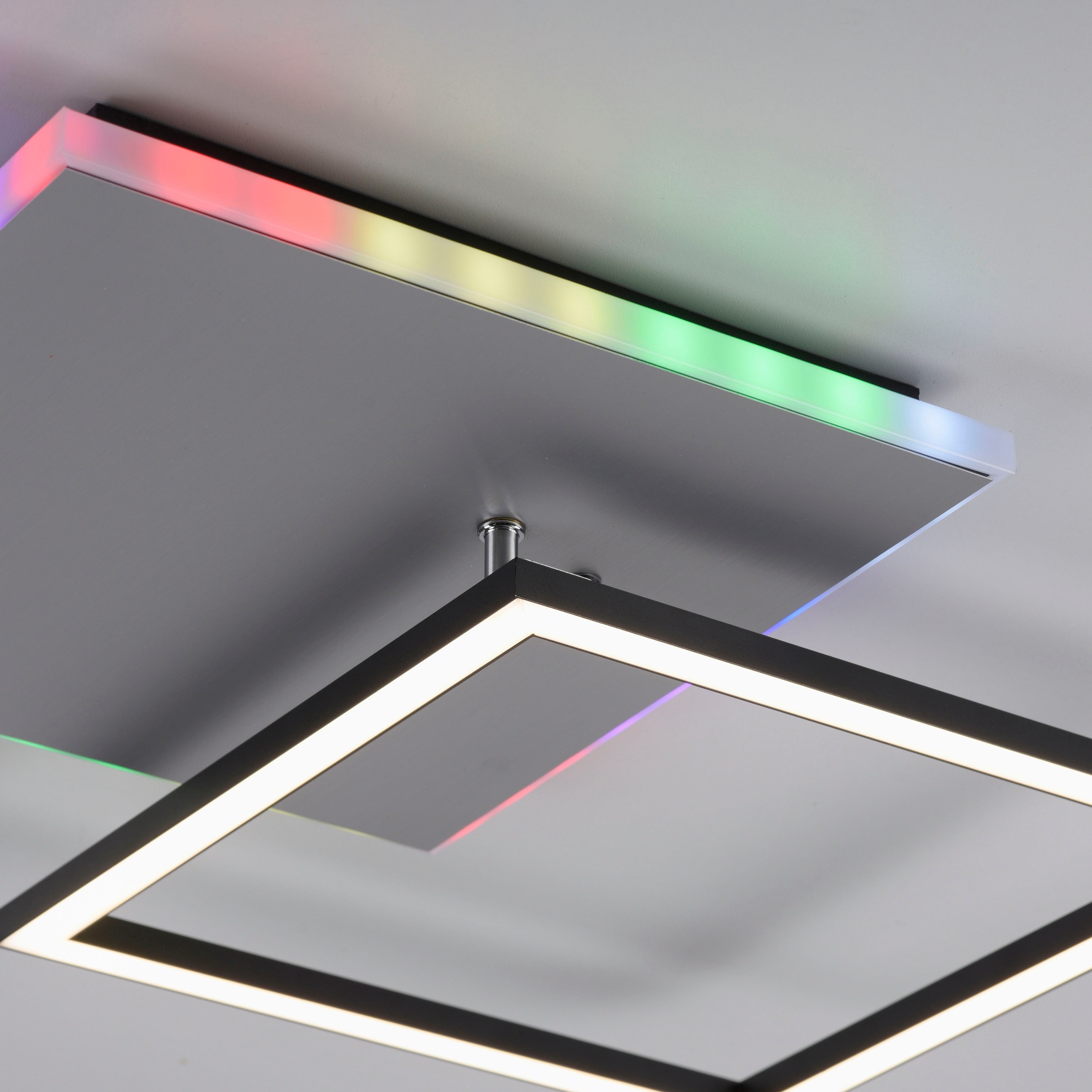 JUST LIGHT LED Deckenleuchte »RENDA«, 2 flammig, Leuchtmittel LED-Board-LED-Board | LED fest integriert-LED fest integriert