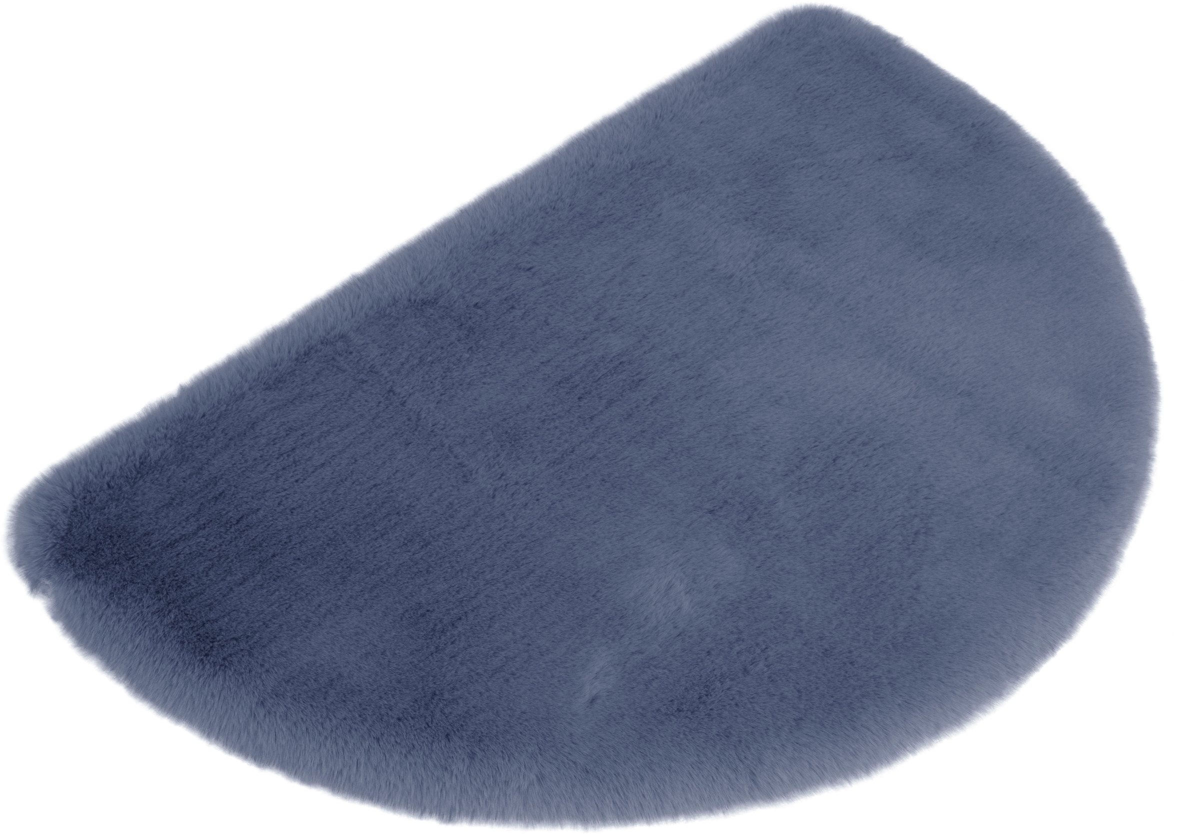 my home Badematte »Rabbit Badematten, Badvorleger, Badezimmer Teppich«, rutschhemmend beschichtet, strapazierfähig-fußbodenheizungsgeeignet-schnell trocknend, Kaninchenfell-Haptik, Badteppich, rechteckig, rund & als 3-tlg. Set