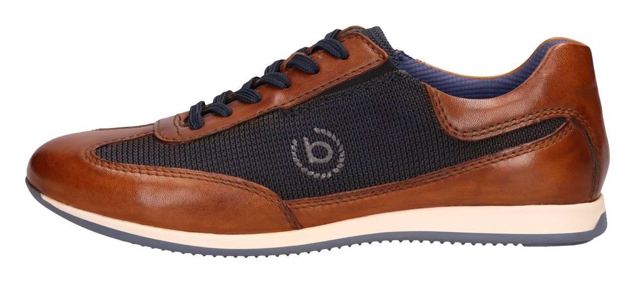 bugatti Sneaker  Schnürschuh, Freizeitschuh in Used Optik im Casual-Chic Design