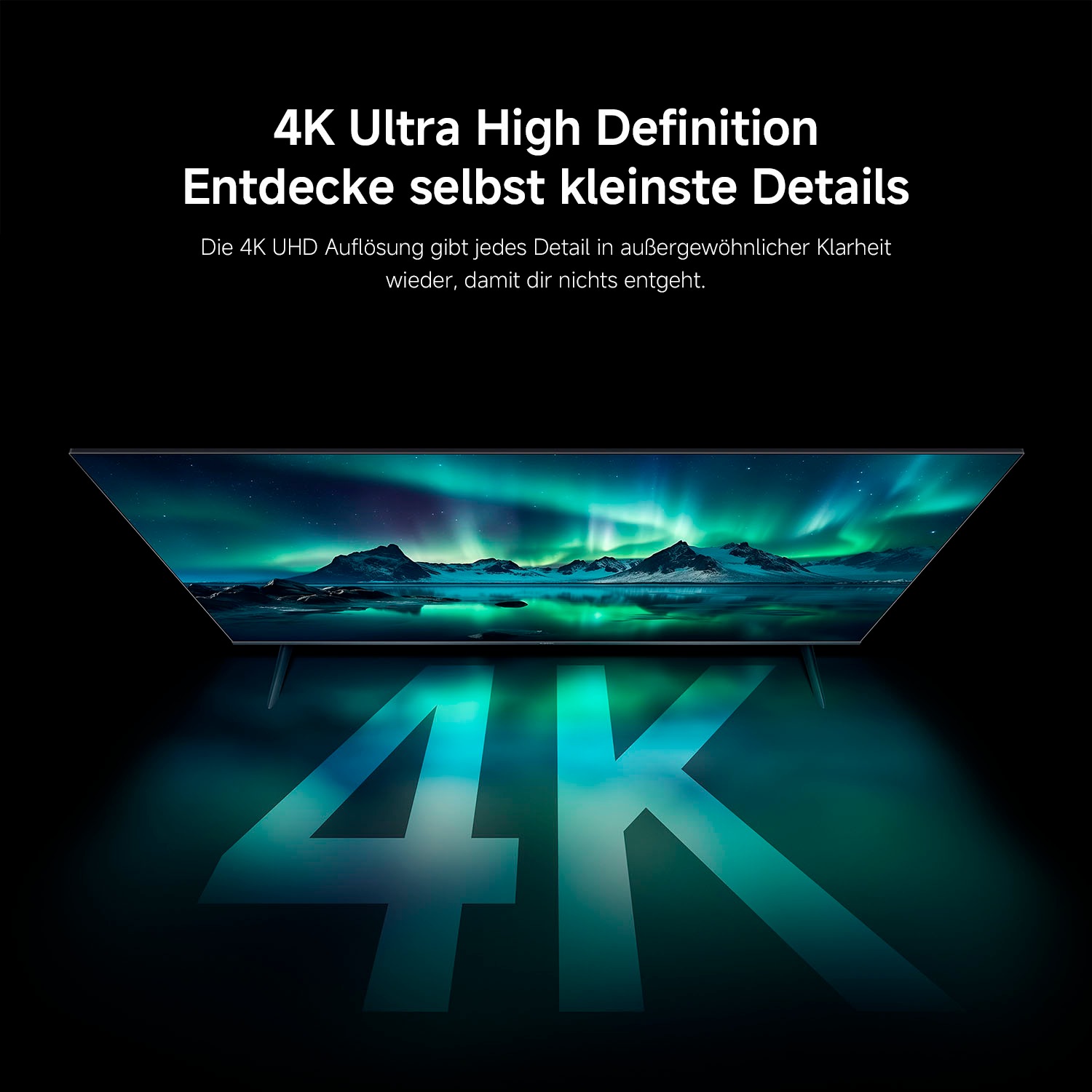 Xiaomi QLED-Fernseher »L50MB-APEU« 125 cm/50 ″ Smart-TV Xiaomi TV A Pro 50 (2026)