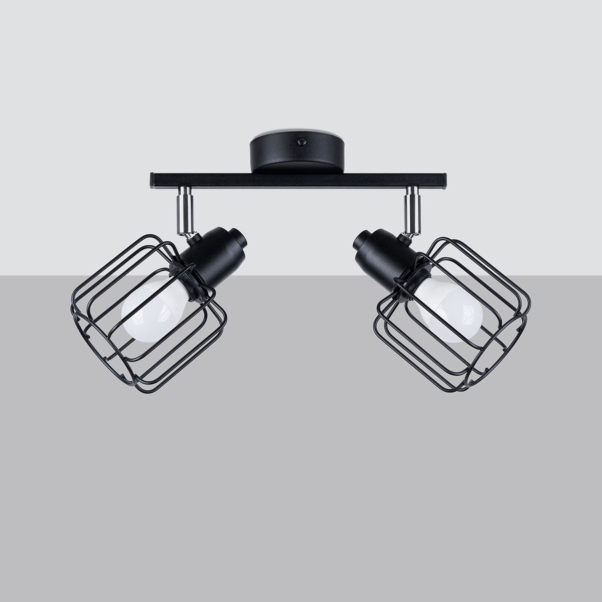 SOLLUX lighting Deckenleuchte »BELUCI«, 2 flammig, Leuchtmittel E14   ohne günstig online kaufen