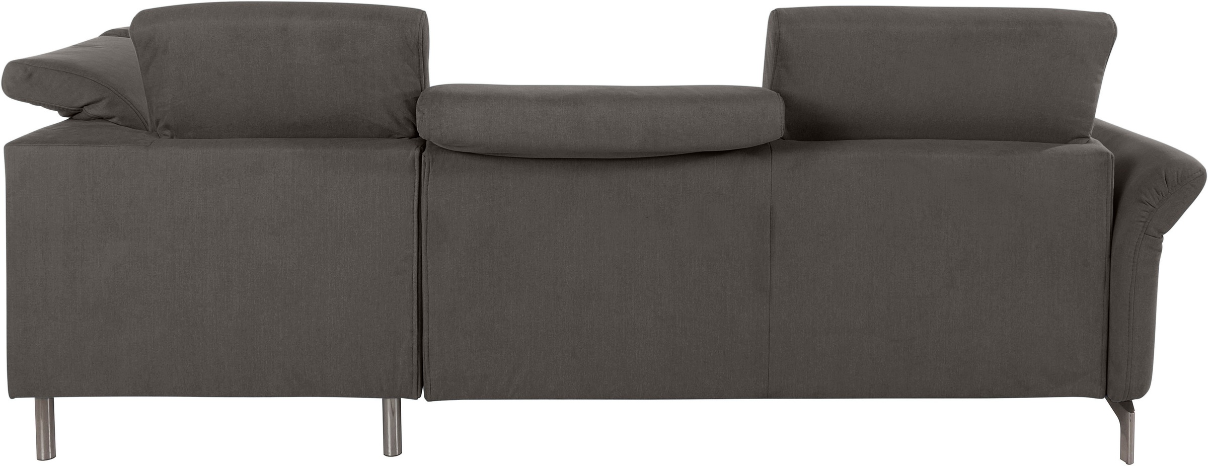 INOSIGN Ecksofa »Fresh L-Form«, Federkern, wahlweise Kopfteilverstellung und motorischer Vorziehsitz