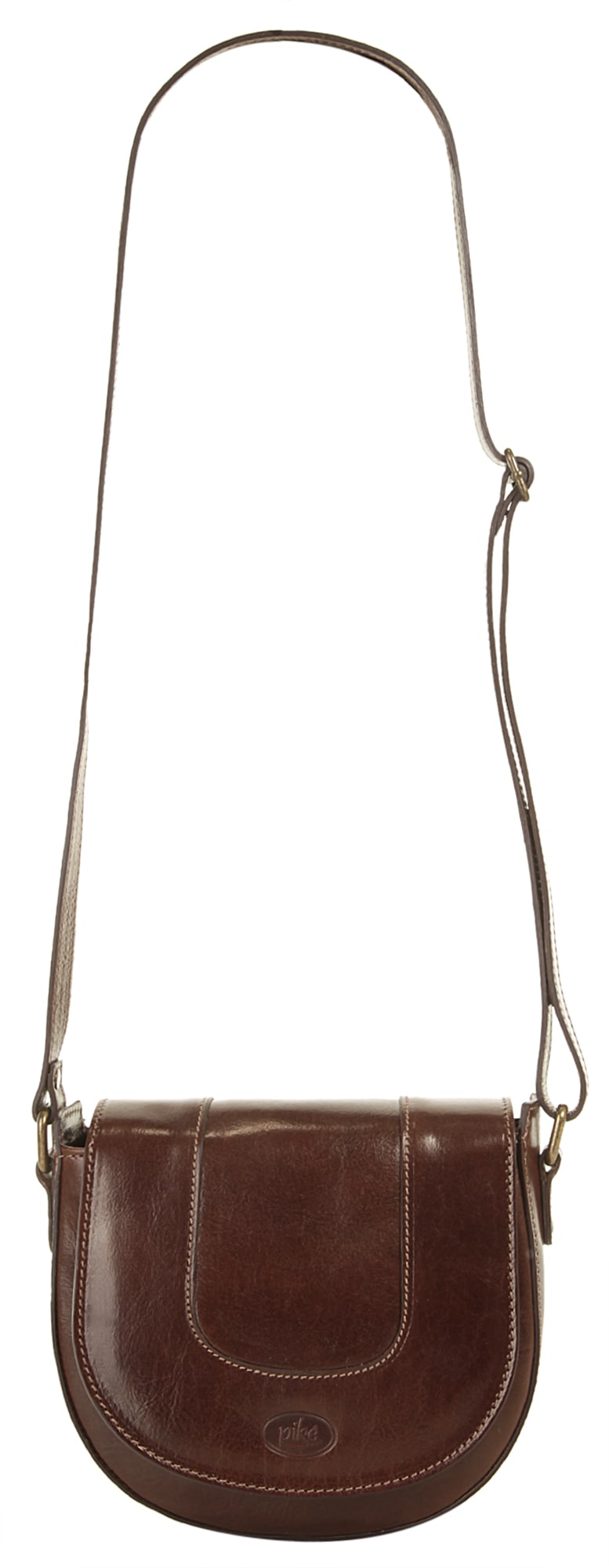 Piké Umhängetasche echt Leder, Made in Italy