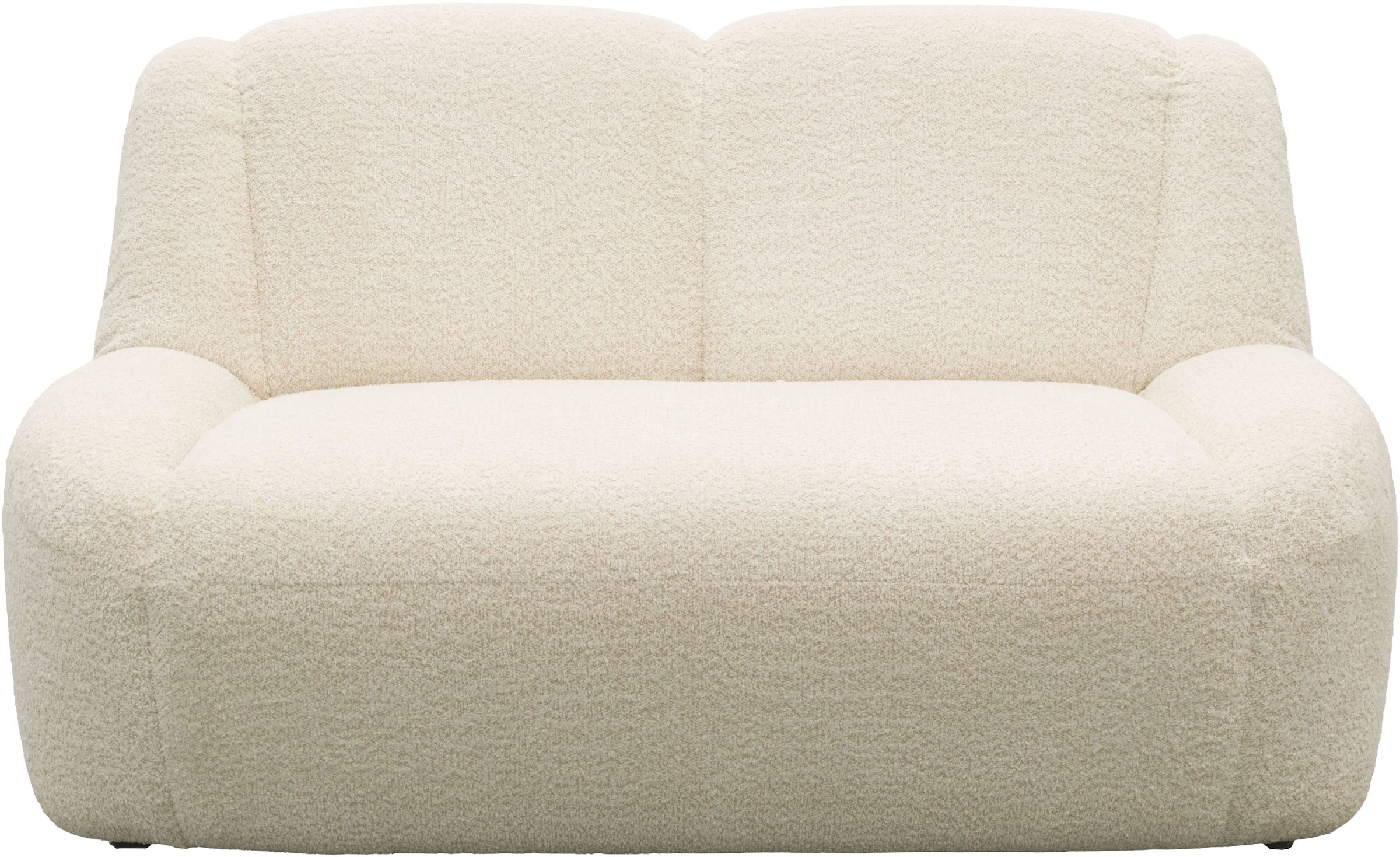 DOMO collection Polstergarnitur »Ryos, Sessel und 2-Sitzer, organische Form« Set, 2 tlg. skulpturale Opik, cozy chic