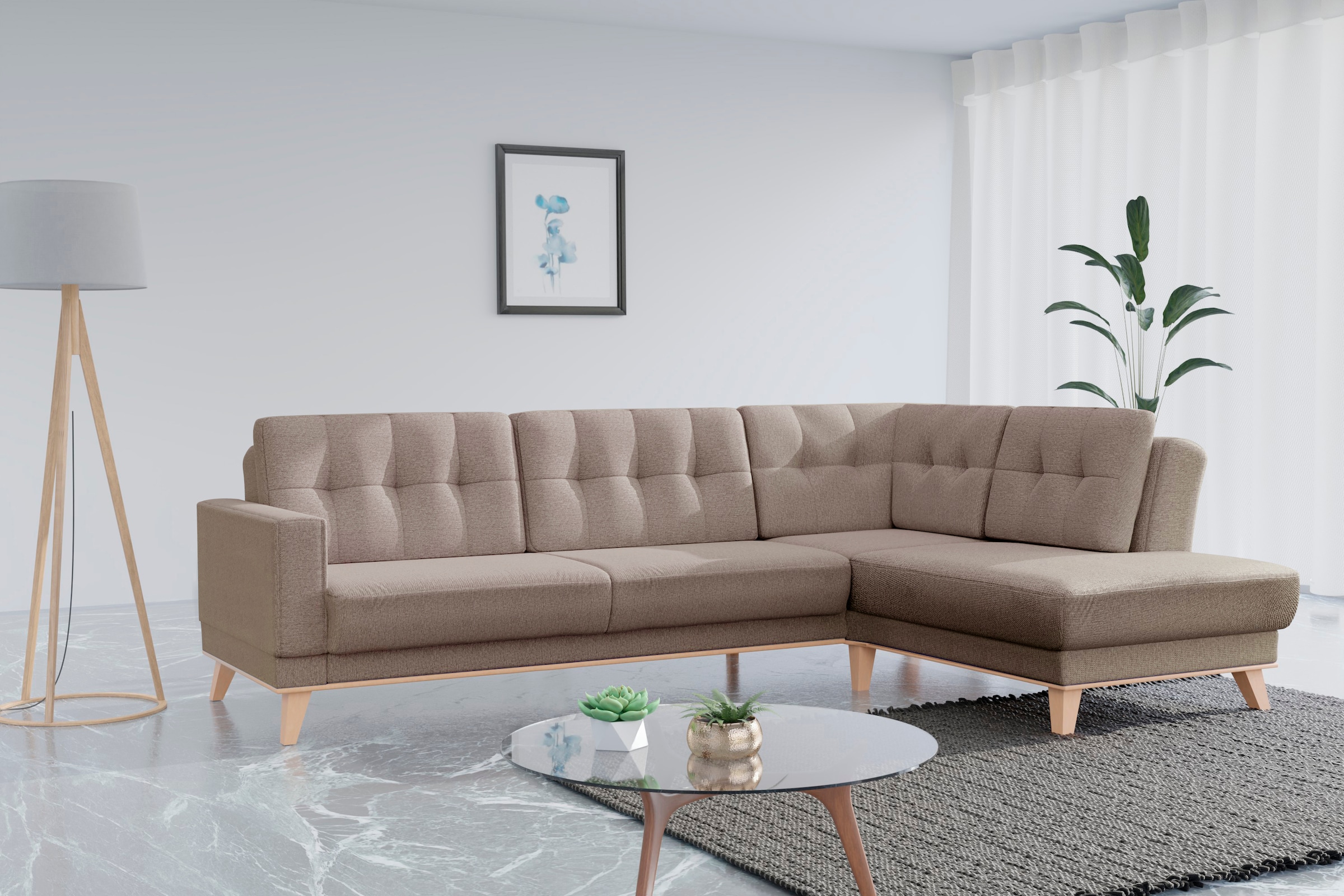 sit&more Ecksofa Lavida L-Form, wahlweise mit günstig online kaufen