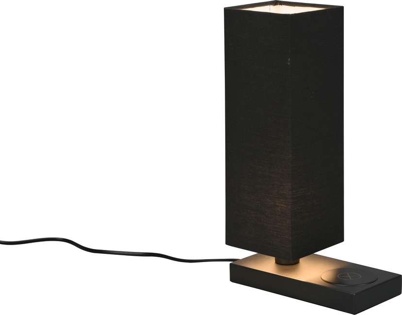 TRIO Leuchten Schreibtischlampe naturbelassen flammig-flammig, online kaufen max exkl. 2 2xE27 Schnurschalter, Holz Tischleuchte 10W, »Tailor«