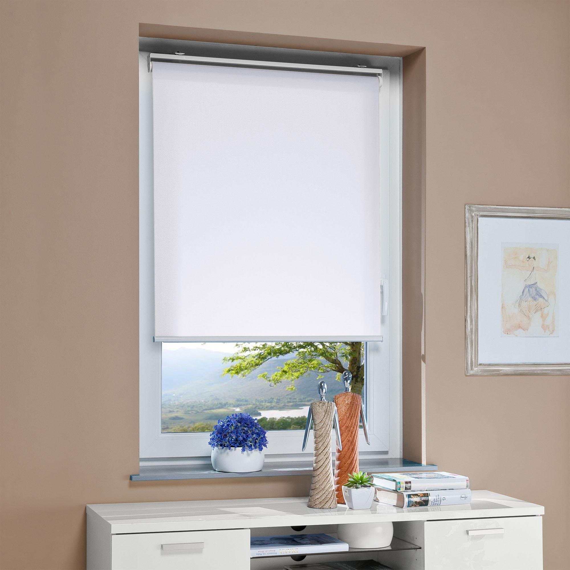 Liedeco Springrollo »Softrollo Mittelzugrollo Schnapprollo«, Lichtschutz, ohne Bohren