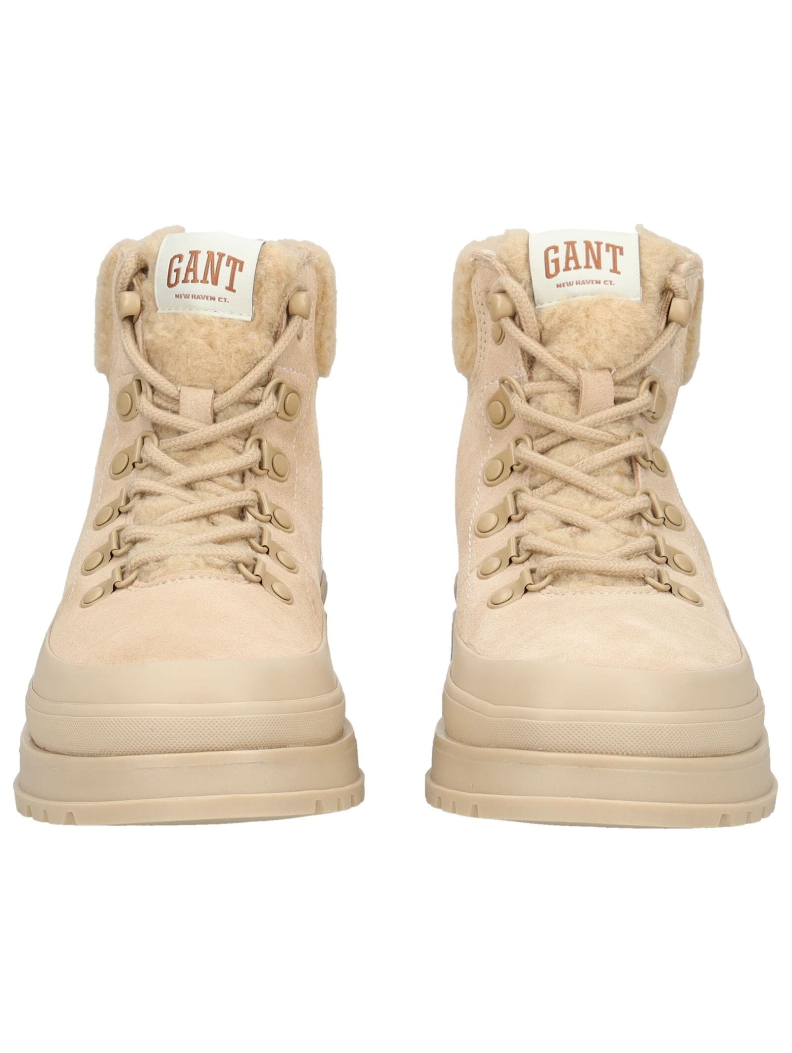 Gant Schnürstiefelette »Gant Stiefelette Lederimitat/Textil«