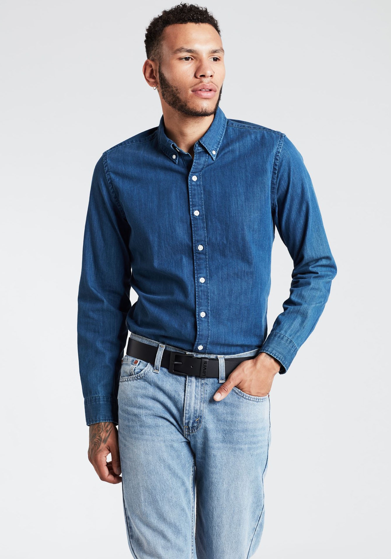 Levi's® Ledergürtel »ASHLAND METAL GÜRTEL«