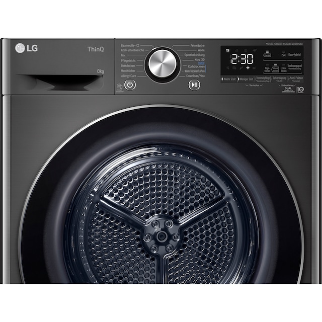 LG kaufen Vivace, Wärmepumpentrockner 8 kg »RT80V9B«, online