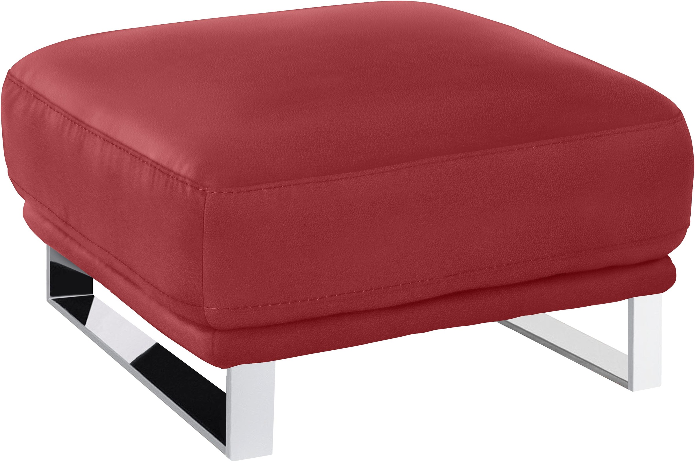 W.SCHILLIG Hocker "montanaa" mit Metallkufen in Chrom glänzend, Breite 71 c günstig online kaufen