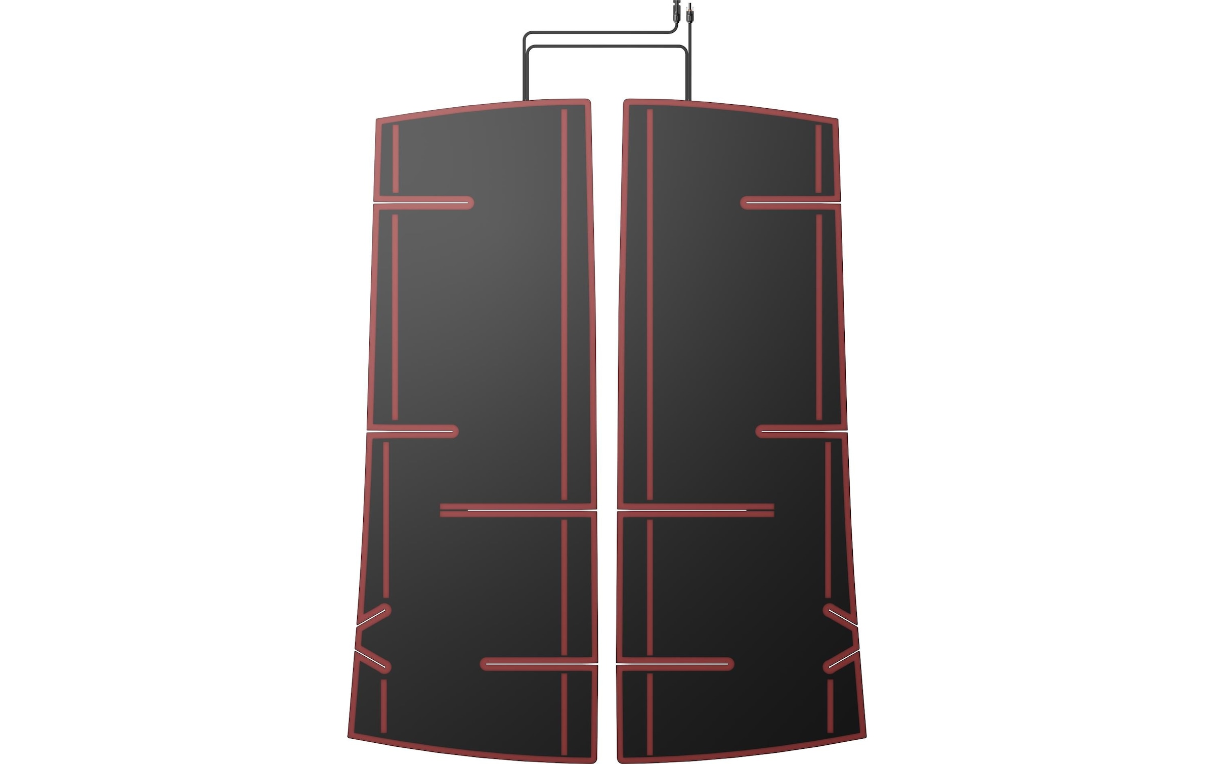 Ecoflow Solarmodul »HeatGuard Solar Film Tesla Model Y 290 W«