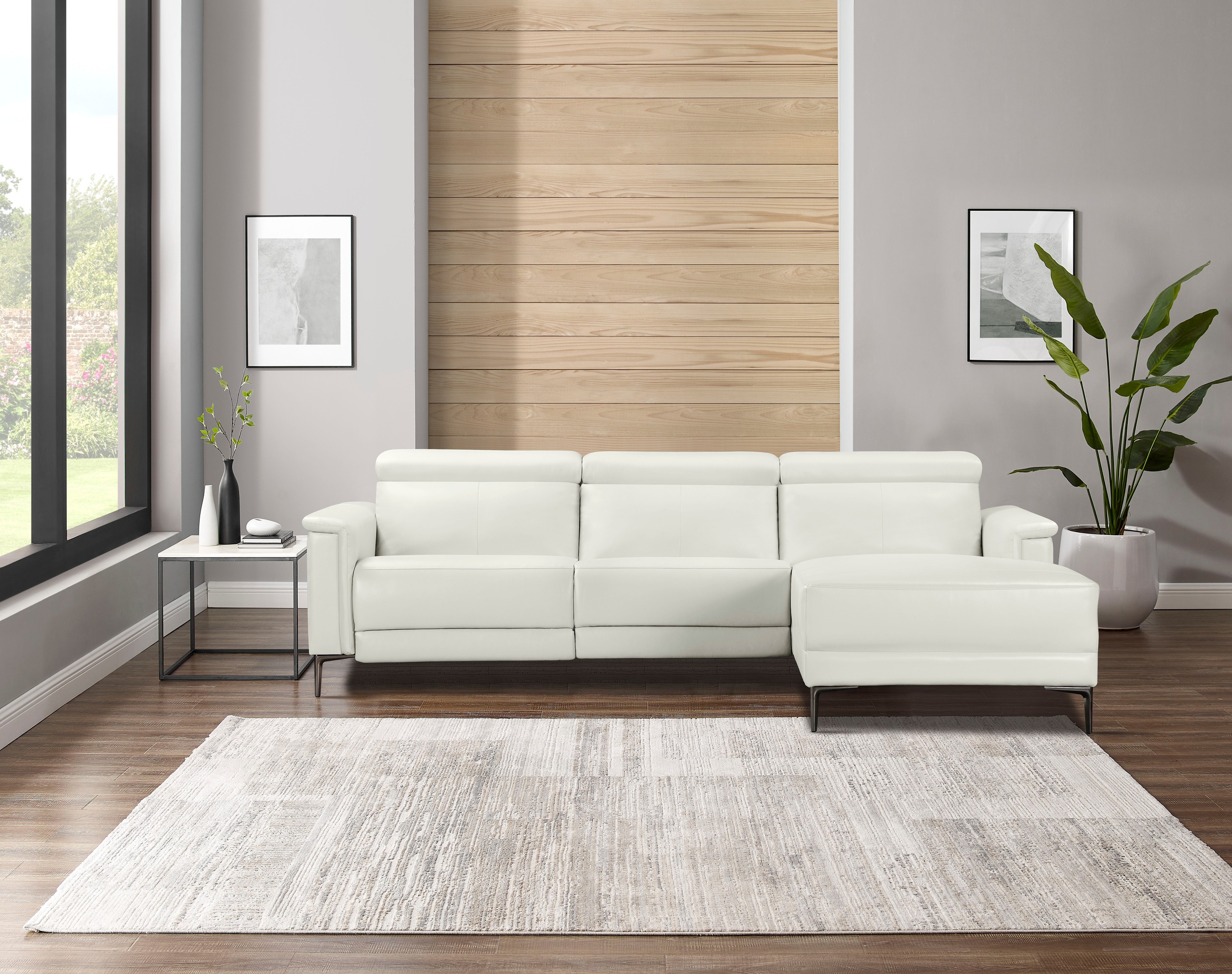 Home affaire Ecksofa »Lund, L-Form, 261cm, man. o. elektr. Relaxfunktion (m günstig online kaufen