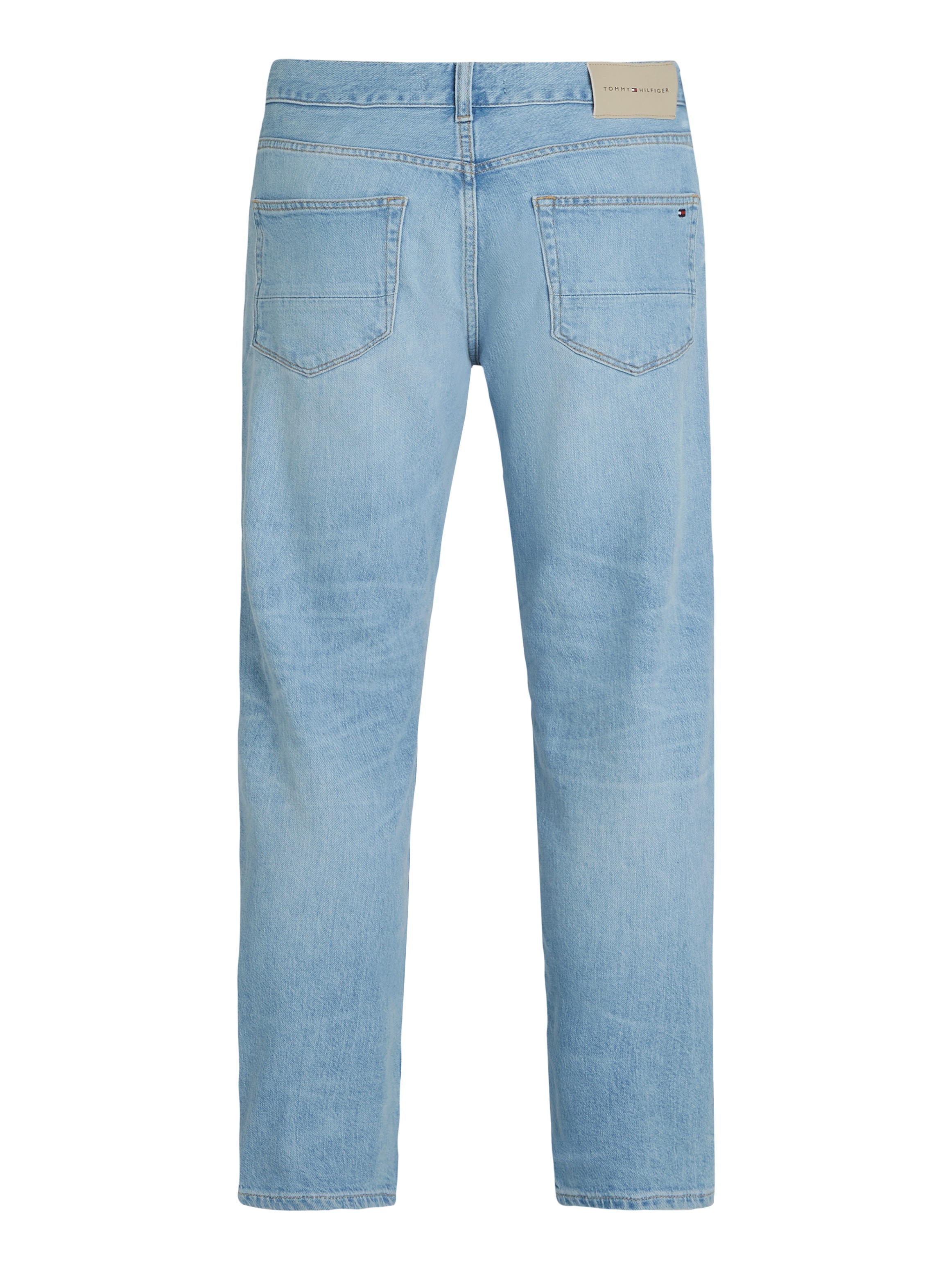 Tommy Hilfiger Straight-Jeans »STRAIGHT DENTON STR MESA BLUE« in hellblauer Waschung