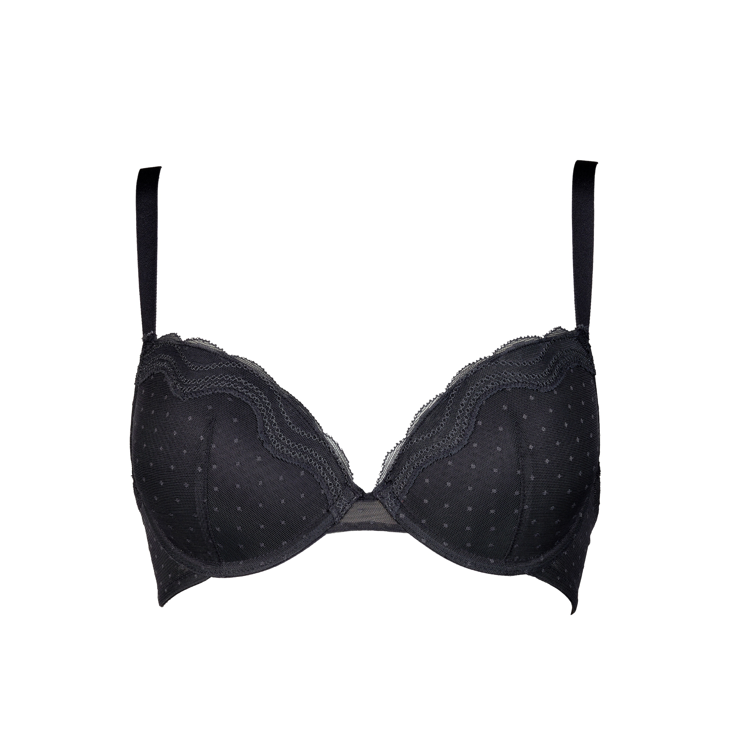 After Eden Bügel-BH mit Spitzendetails, verstellbare Träger