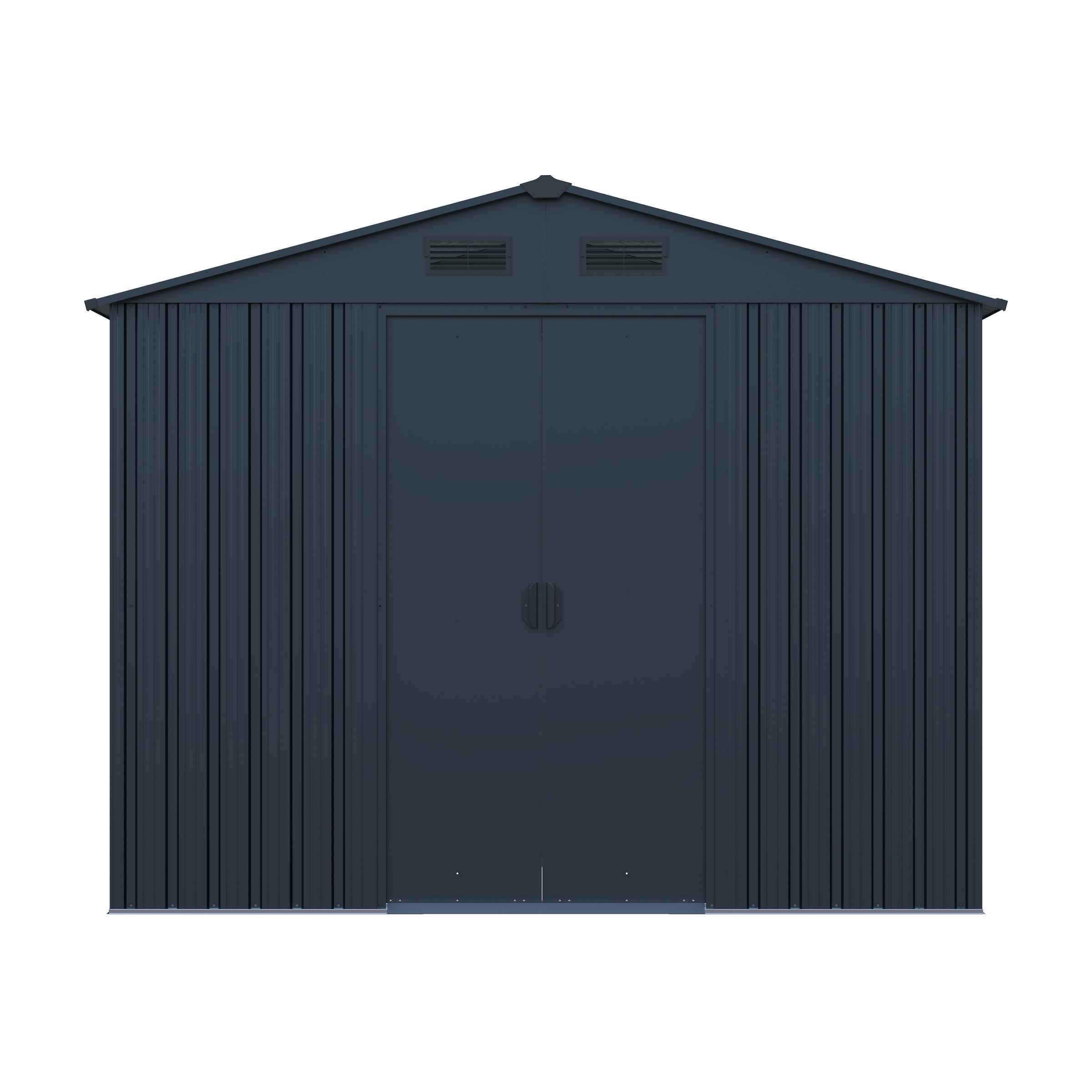 GARDEN 'N' MORE Gerätehaus »Pultdachhaus Basic plus« einfacher Aufbau, Langlebig, mit Lüftungsschlitzen