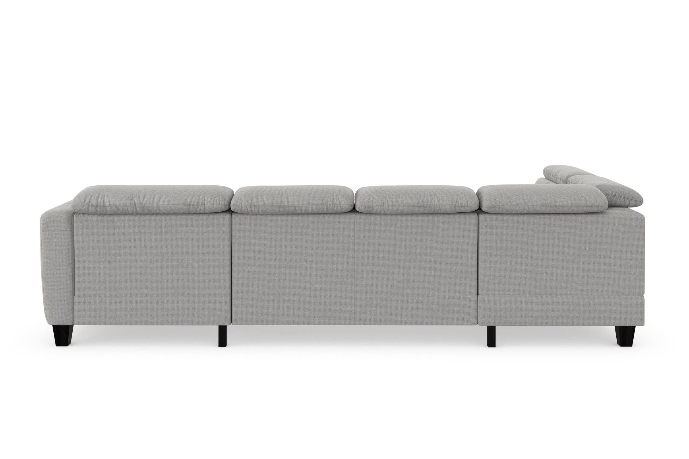sit&more Wohnlandschaft »Belluci U-Form«, Kopfteilverstellung und Federkern, wahlweise mit Bettfunktion