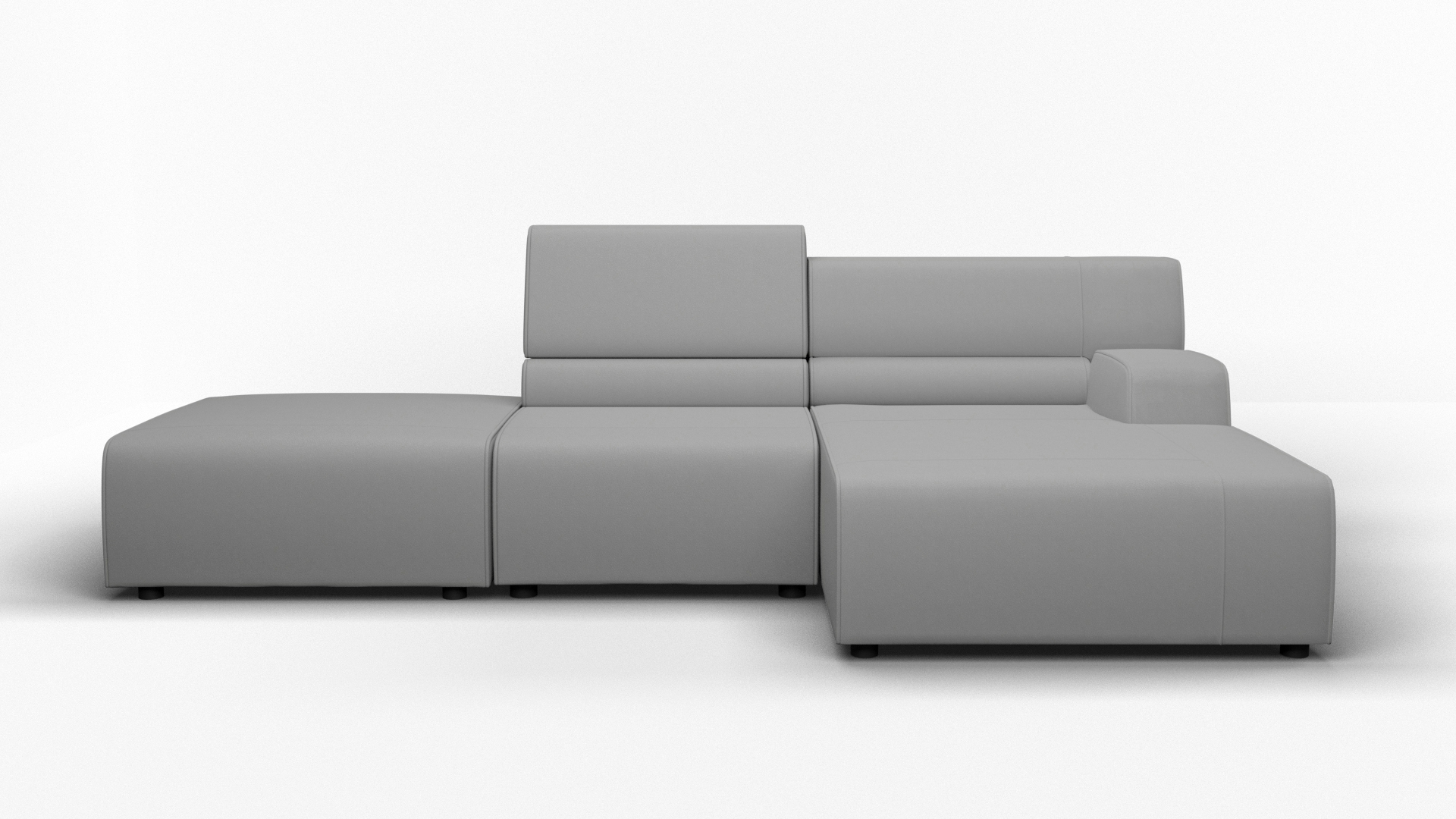 Egoitaliano Ecksofa »Babouche, Designsofa mit außergewöhnlichem Sitzkomfort günstig online kaufen