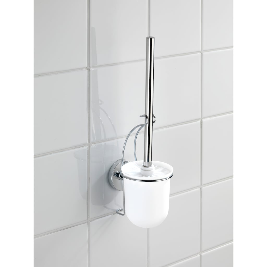 WENKO WC-Garnitur »Milazzo«, aus Kunststoff-Edelstahl