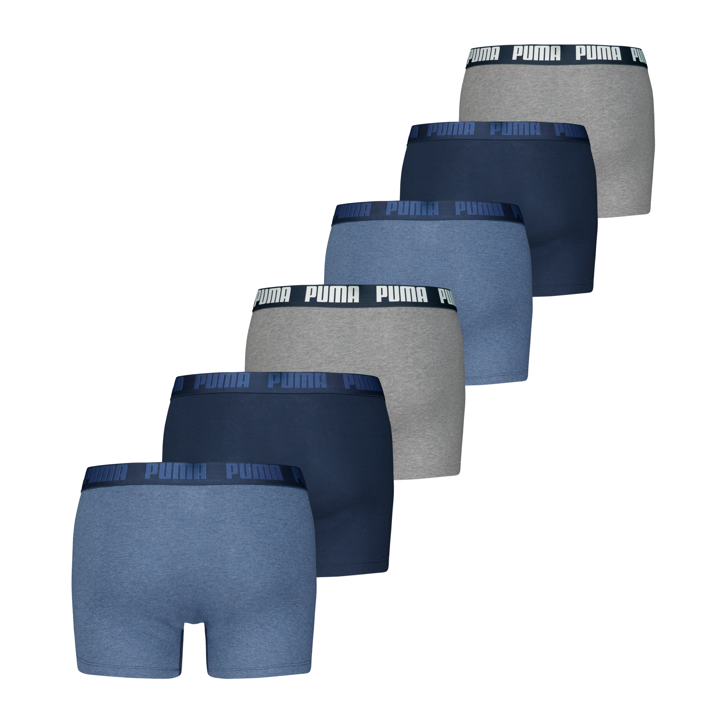 PUMA Boxershorts »PUMA MEN EVERYDAY BOXER 6P ECOM«, (Packung, 6er Pack), mit komfortablem Bund