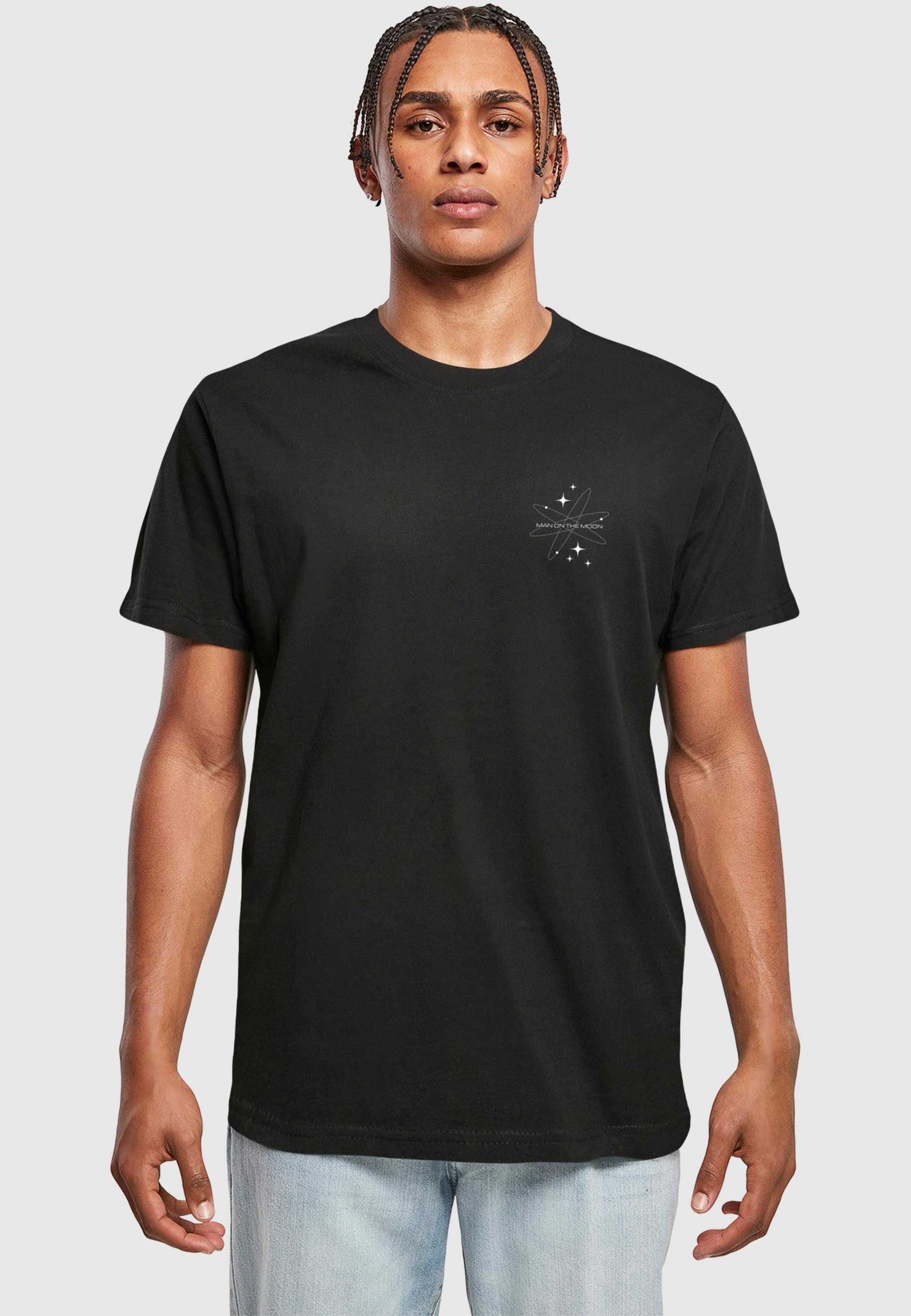 MisterTee T-Shirt »MisterTee Herren Man On The Moon Tee« 1 Stk.